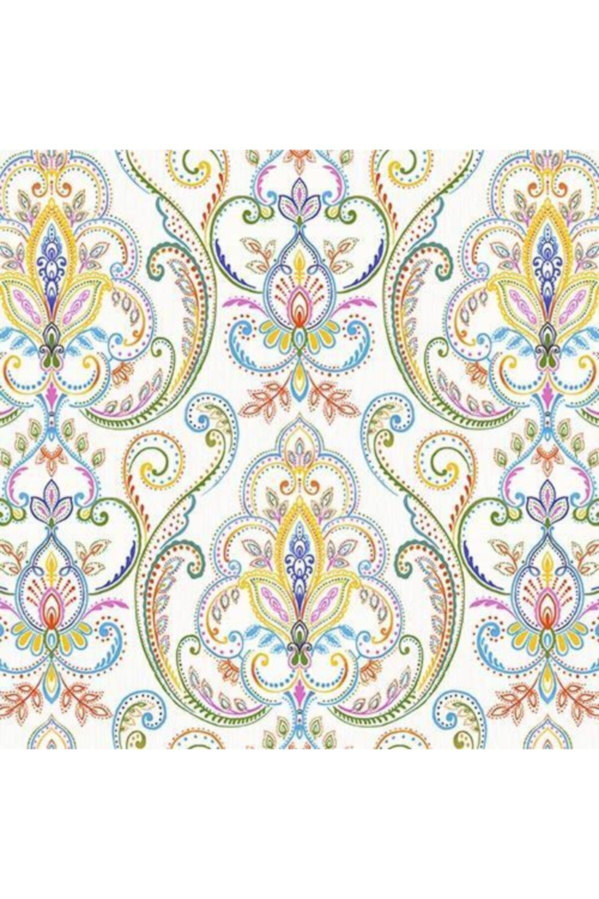 Adawall Trapicano 9901-3 Klasik Retro Damask Desenli Duvar Kağıdı