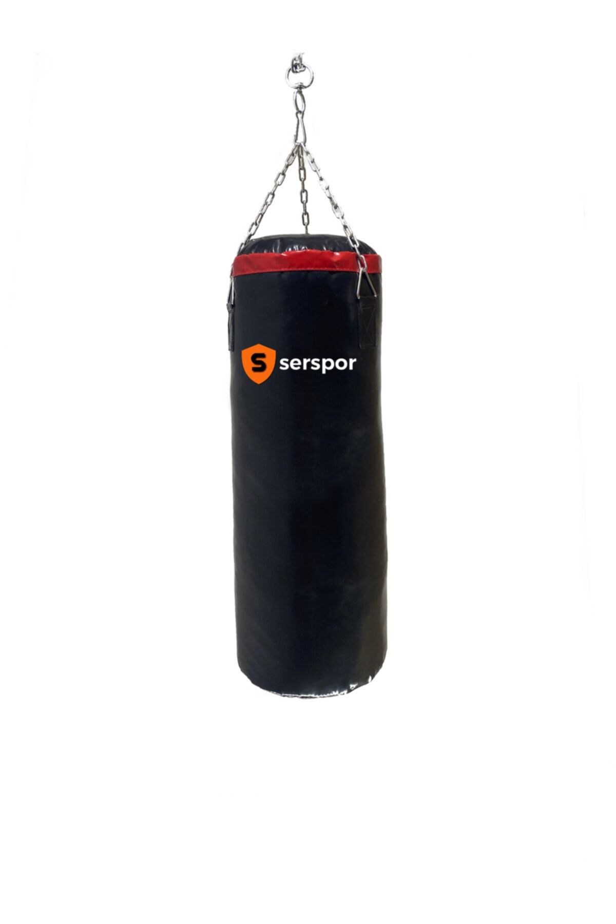 serspor Ser Spor Boks Kum Torbası 100x30 Cm + Tavan Askı Aparatı 100x30