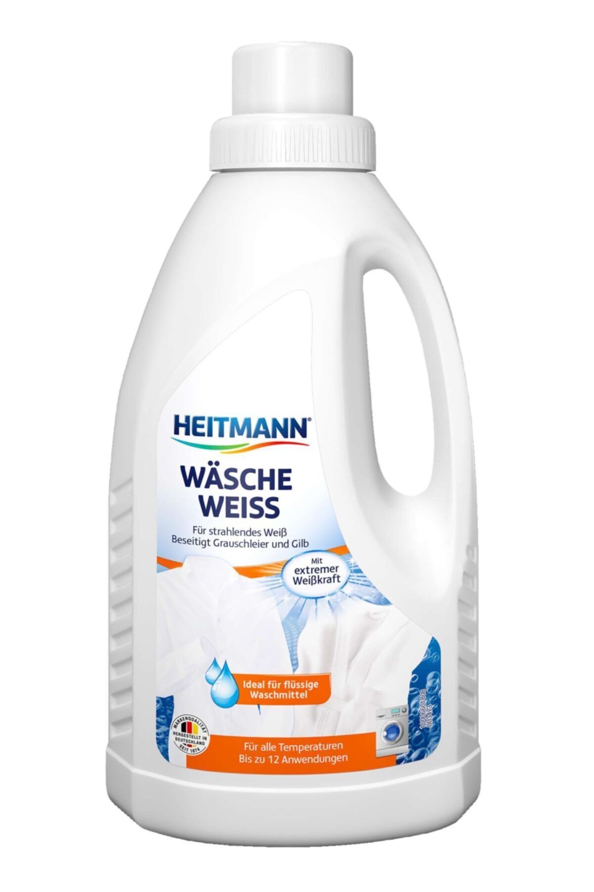 HEITMANN Aşırı Beyazlık Gücü Katkısı Sıvı 500 Ml