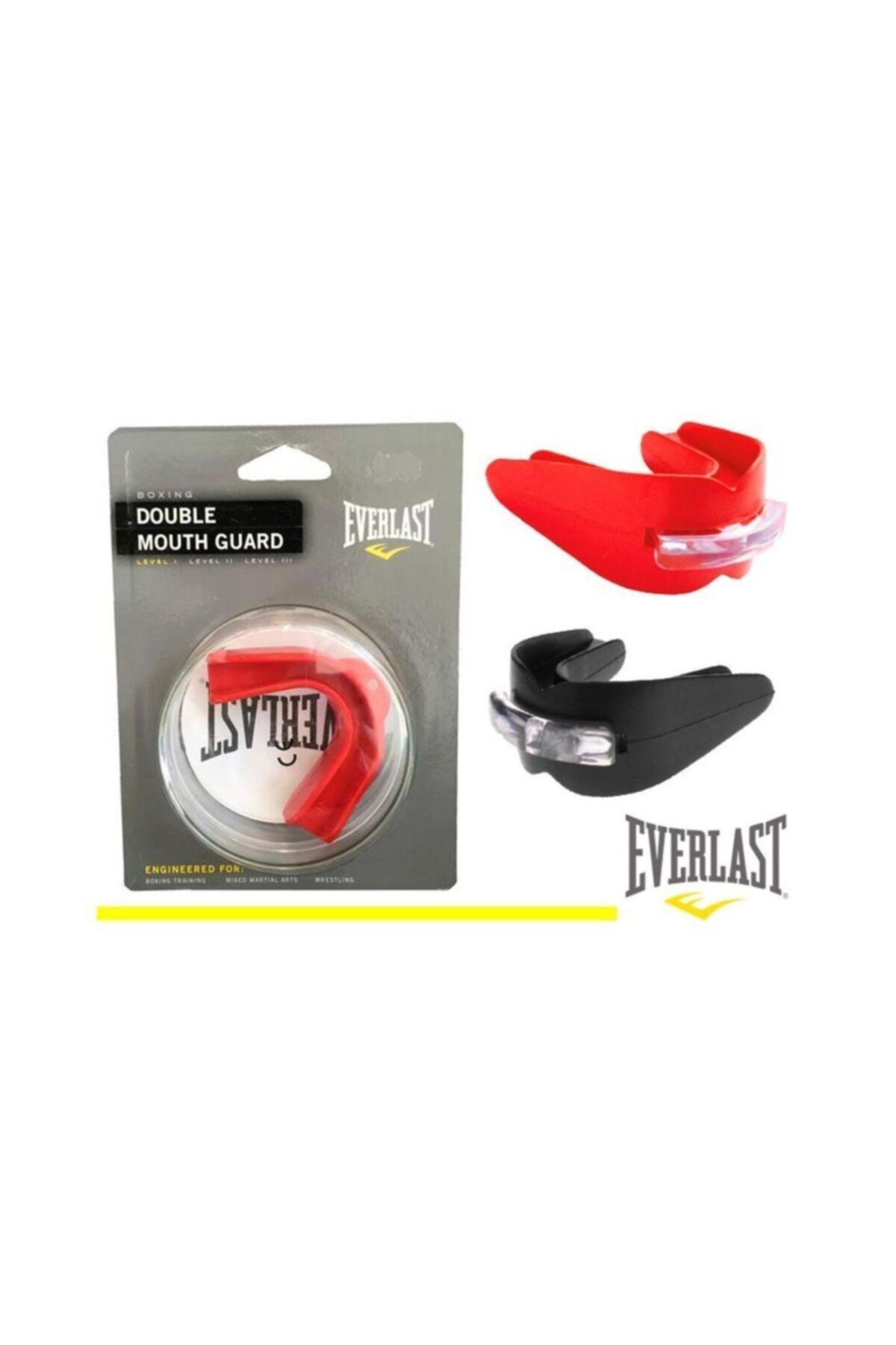 EVERLAST 4410be Double Dişlik Kırmızı Evr.4410red