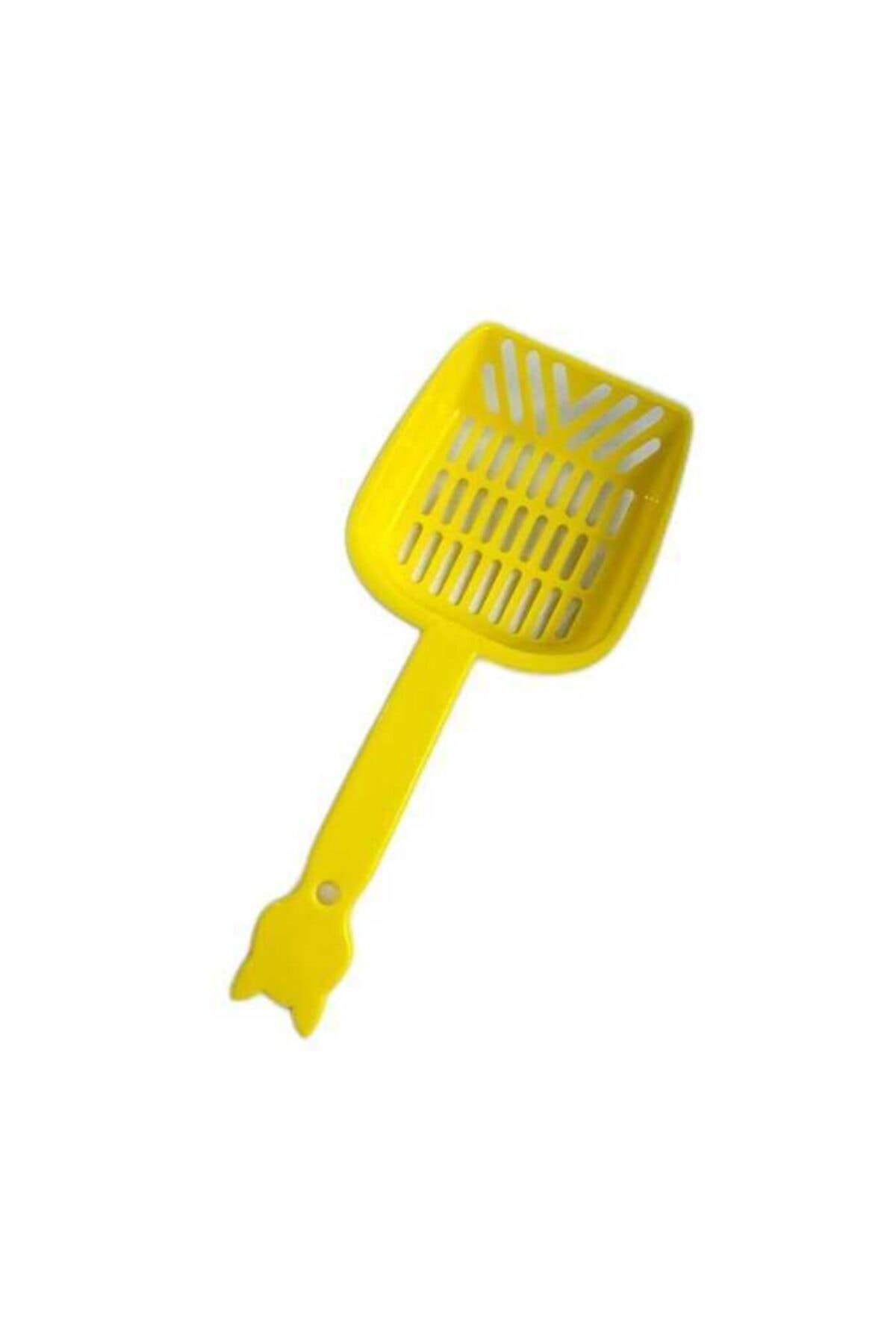 PETAMİN Plastik Kedi Saplı Kum Küreği 26cm Sarı