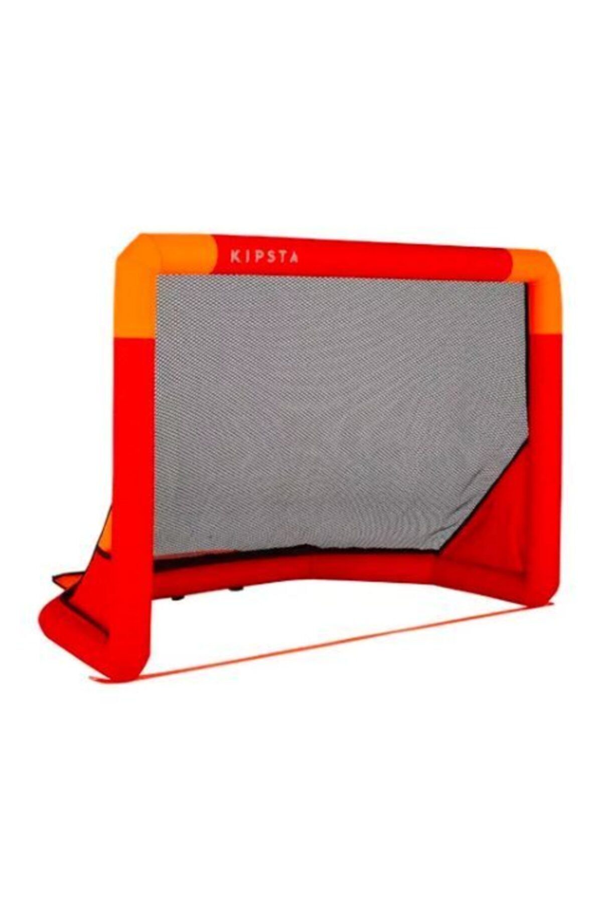 CGC STORE Şişme Futbol Kalesi Kırmızı Turuncu Air Kage Pump