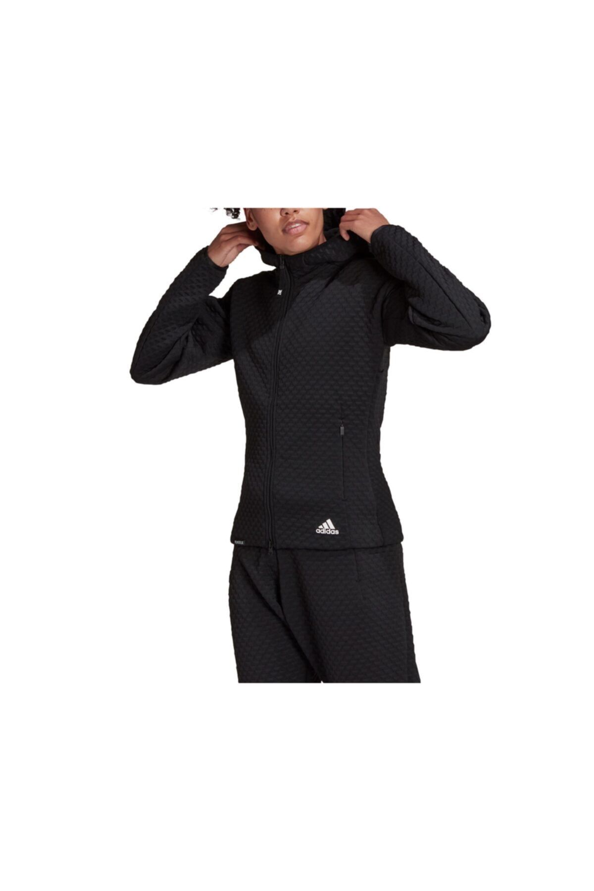 adidas W Zne Fz Pb Rdy Kadın Antrenman Ceketi Gt3719 Siyah