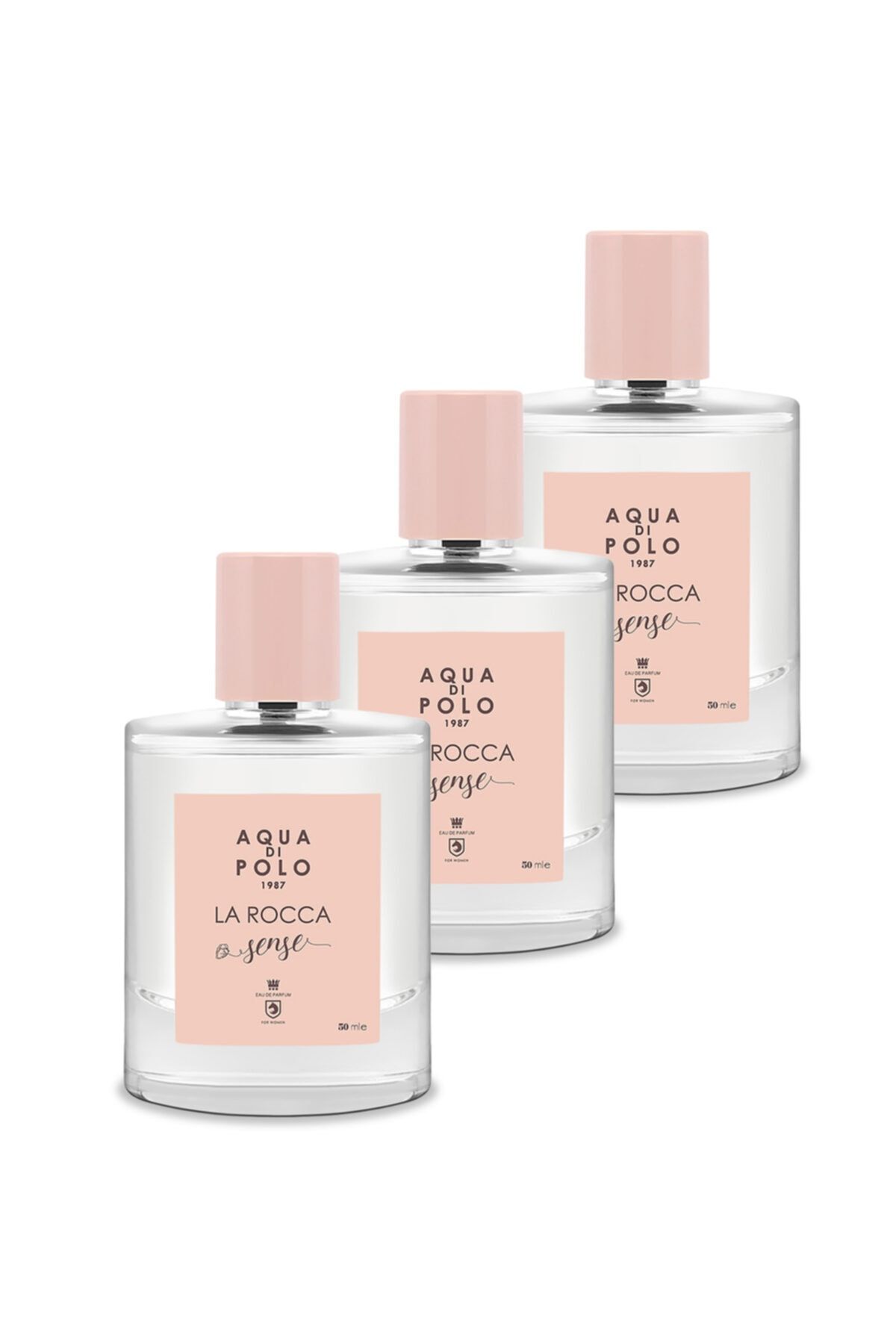 Aqua Di Polo 1987 La Rocca Sense 3’lü Kadın Parfüm Seti Stcc010901 EDP