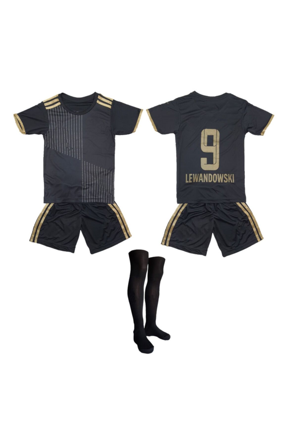 Pasxaspor Çocuk Münih Şort Çorap Lewandowski 21/22 Forma Modeli