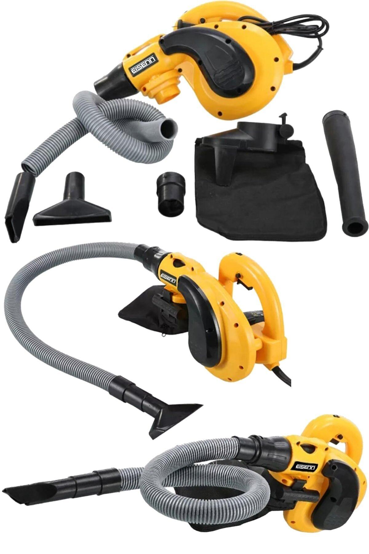 Eisenn Germany Technology Air-Wraght 3800 W Elektrikli Professıonel Hava Üfleme ve Emme Makinesi