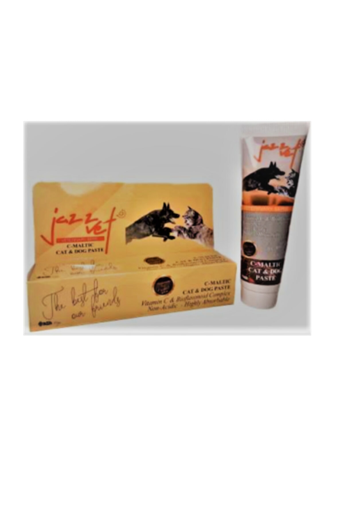 Jazz Vet C Vitaminli Kedi & Köpek Malt Macun c-maltic Cat&dog Paste 100gr