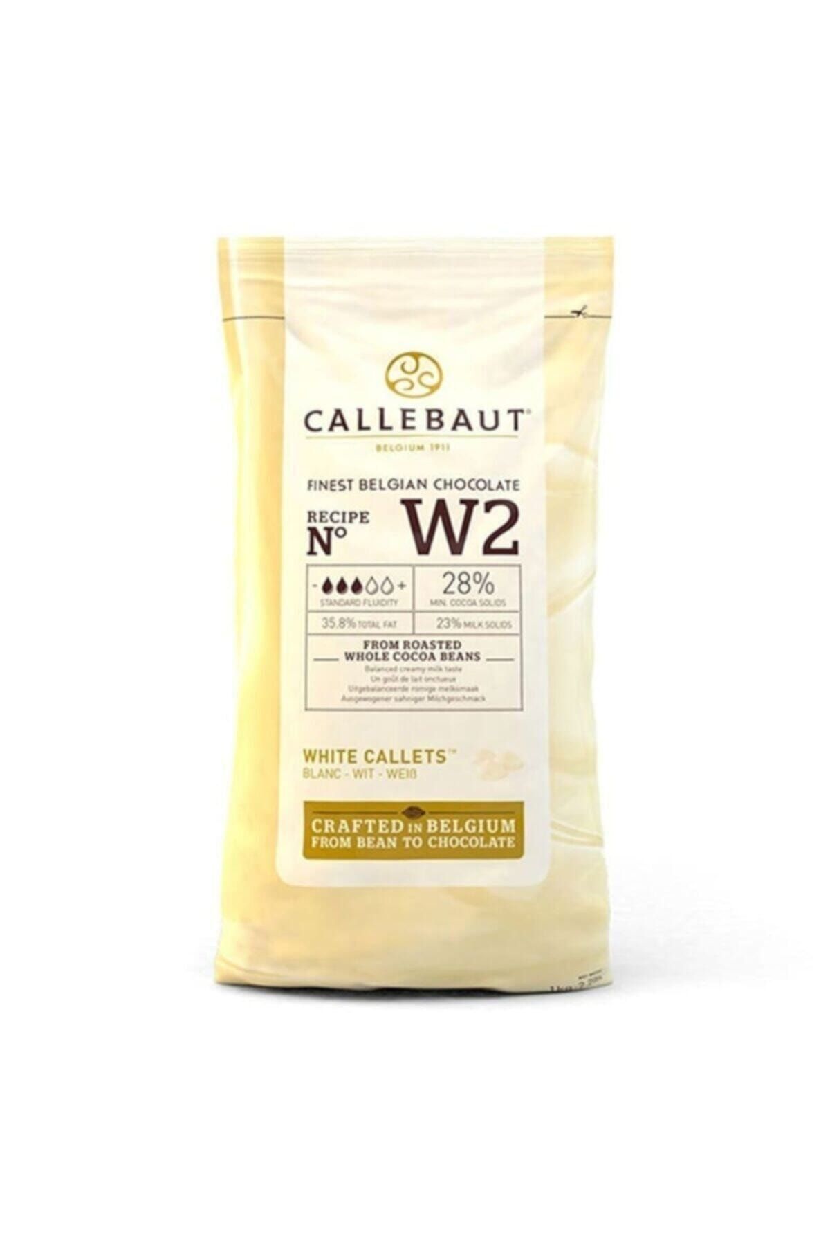 Callebaut W2 Beyaz Çikolata 1 kg