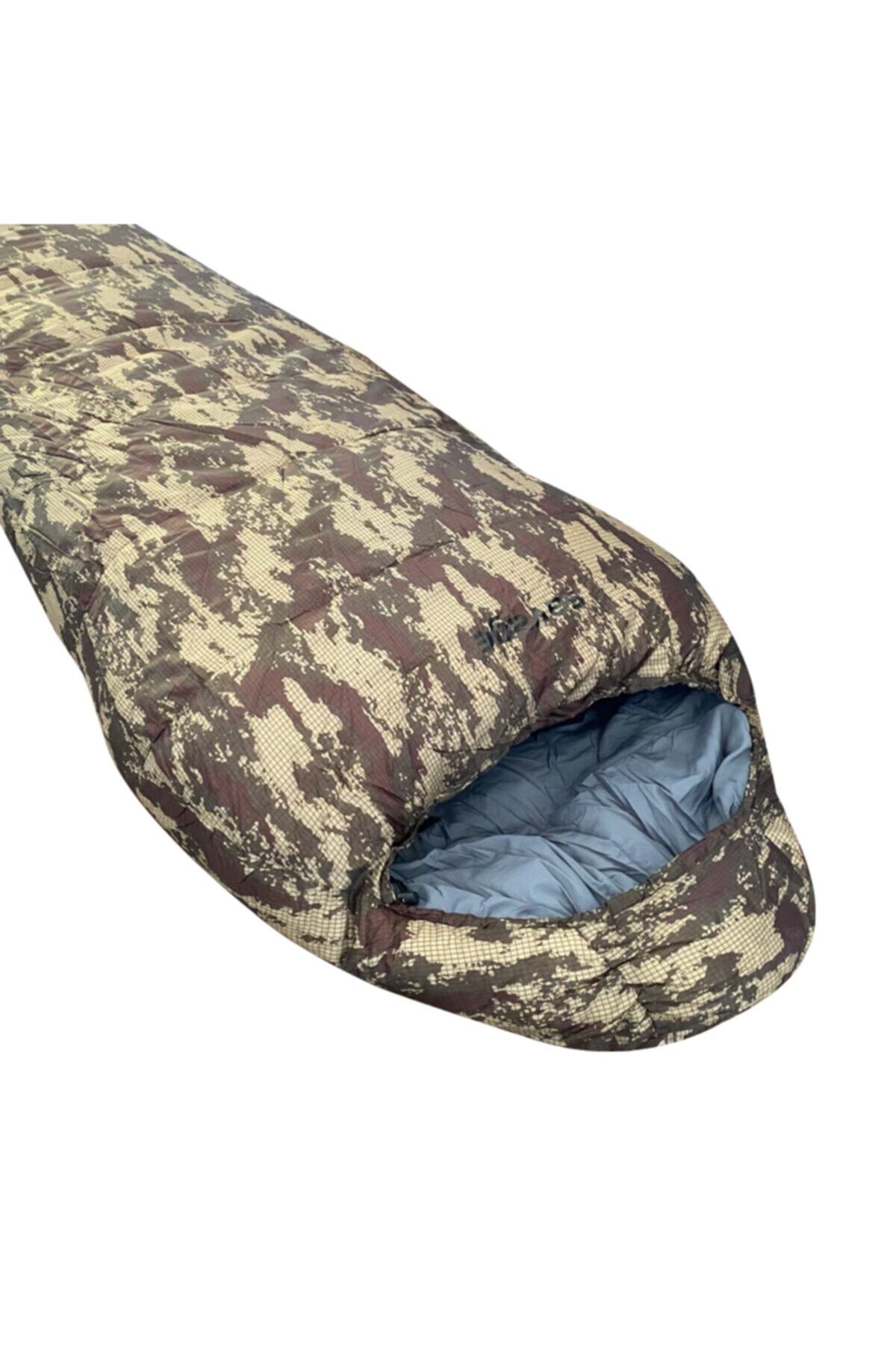 elifeoutdoor Savage Ys-530 -30 C Dijital Kamuflaj Uyku Tulumu