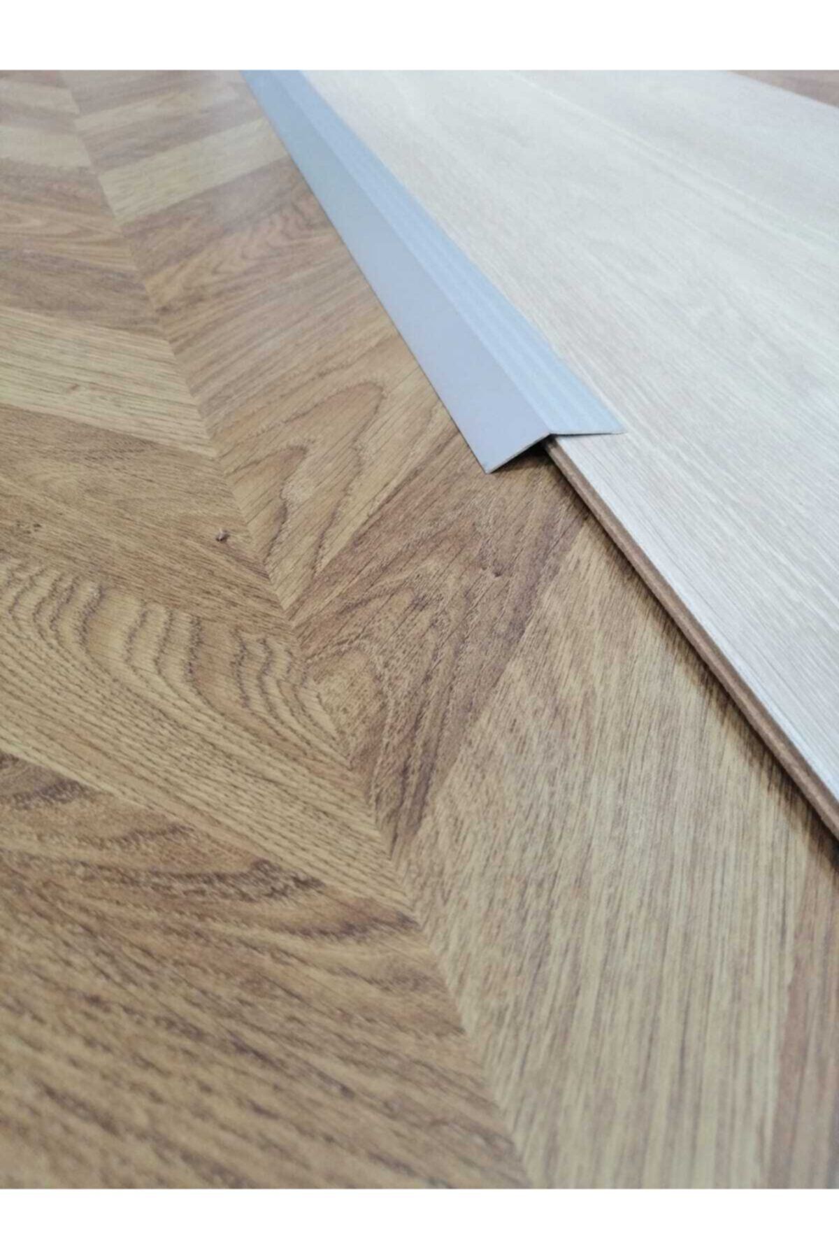 Akasya Parke Duşakabin Aksesuarları Eşik Profili Laminat Parke Seviye Profili 111 Cm