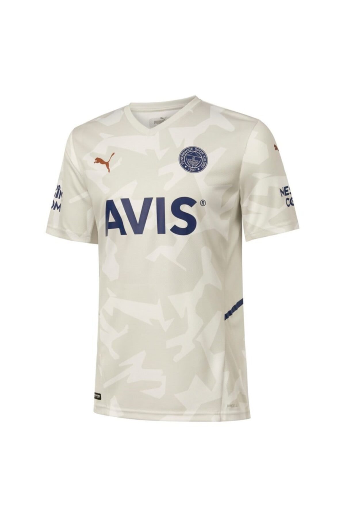 Puma Fenerbahce Sk Forma Away Shirt Replica Glacier Gray-