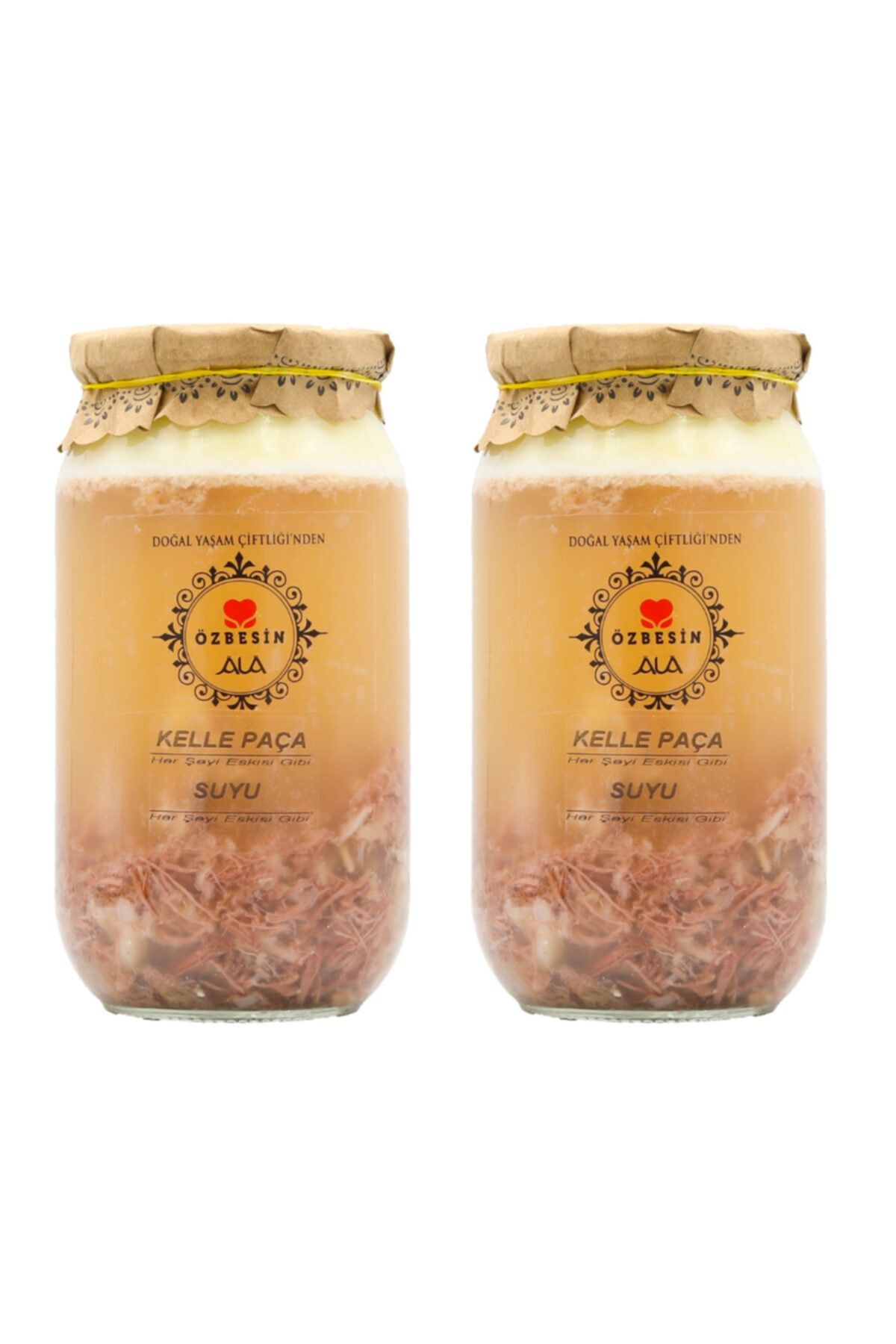 ÖZBESİN Kelle Paça Çorbası (suyu) 720 Ml (2 Adet)