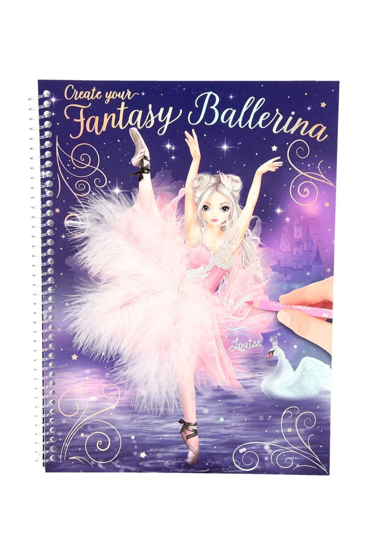 Top Model Fantasy Model Balerin Boyama Kitabı 10195