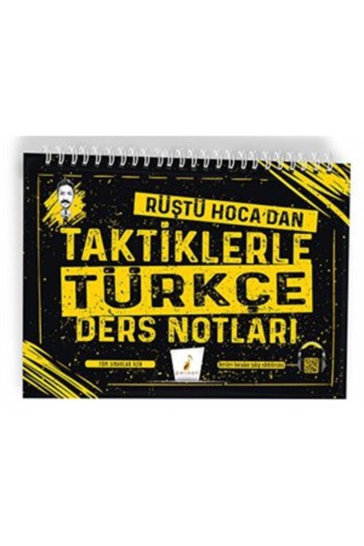 Pelikan Tıp Teknik Yayınları Rüştü Hocadan Taktiklerle Türkçe Ders Notu | Pelikan Yayınları