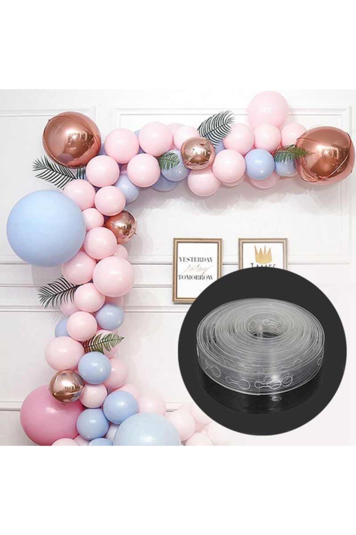 Samur Balon Zincir Yapma Aparatı Balon Kemeri Balon Şerit Aparatı 5 metre