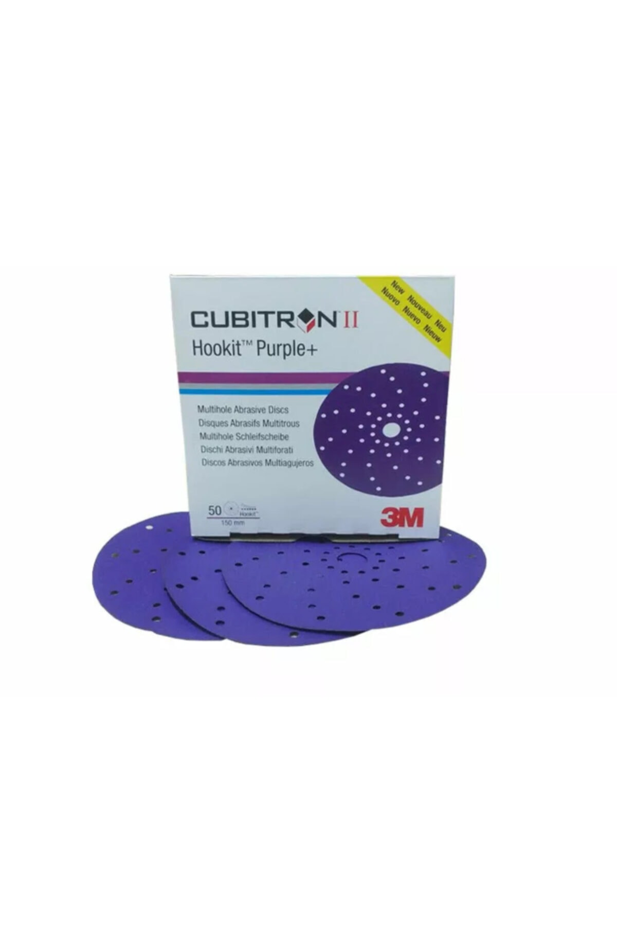 3M 51428 Cubitron Disk Zımpara 150mm P400 1 Paket (50 Adet)