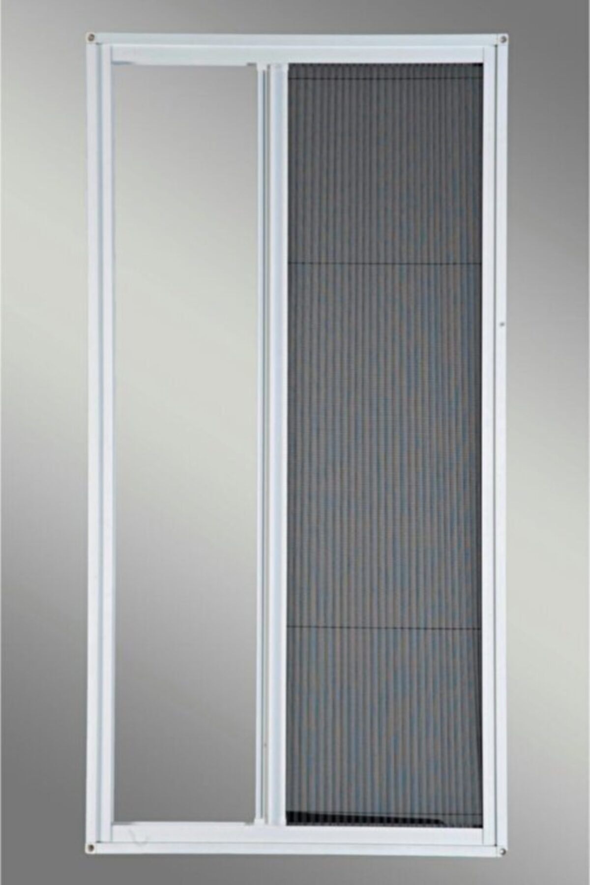 PLİSE SİNEKLİK Pileli Plise Akordiyon Pencere Sineklik 50-70cm * 100-120cm Beyaz
