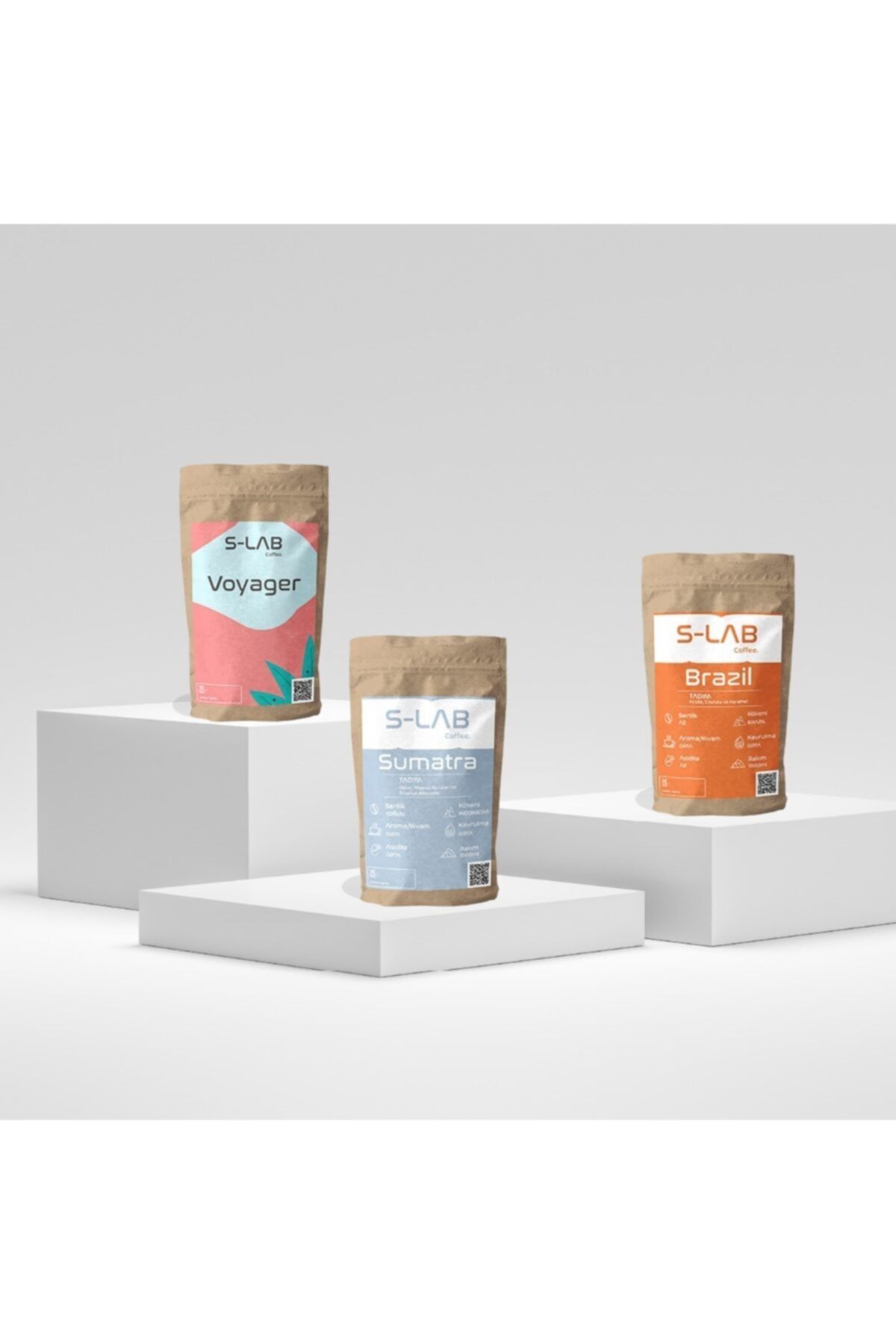 SLAB Coffee Windy Filtre Kahve Tadım Seti 3 X 50 gr