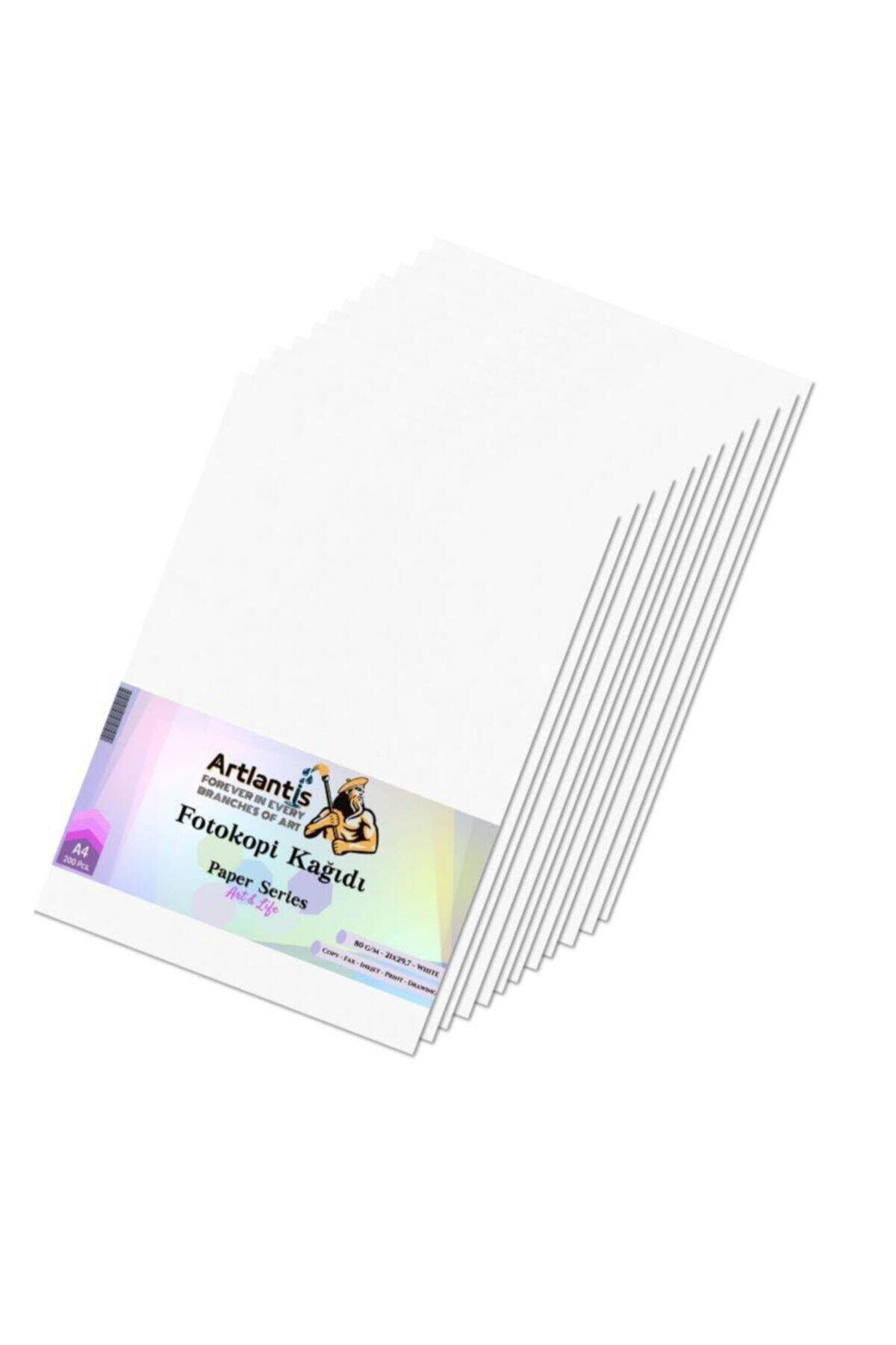 Artlantis Fotokopi Kağıdı A4 Boy 21x29,7 A4 Kağıt 200 Adet