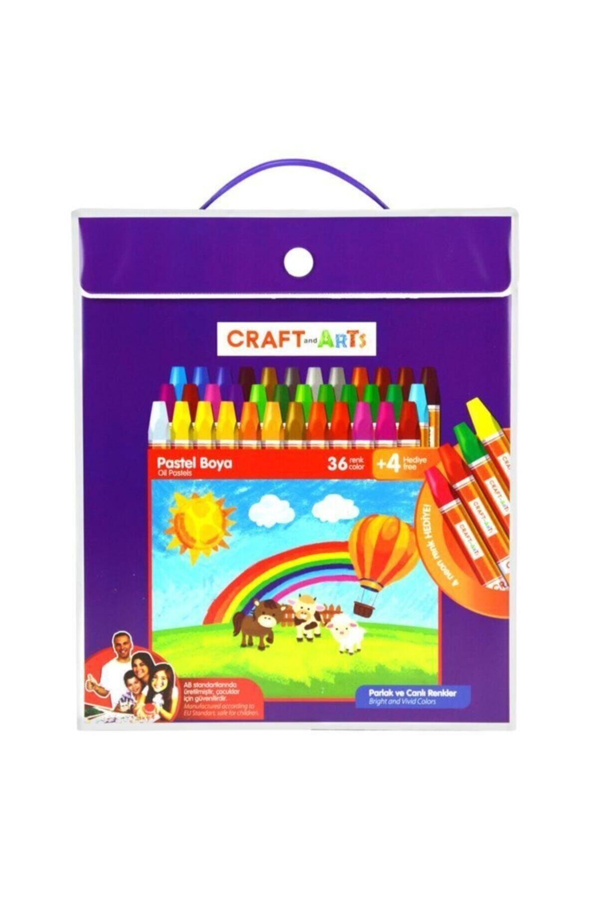Craft and Arts Craft Arts Pastel Boya Çantalı 36 4 Renk