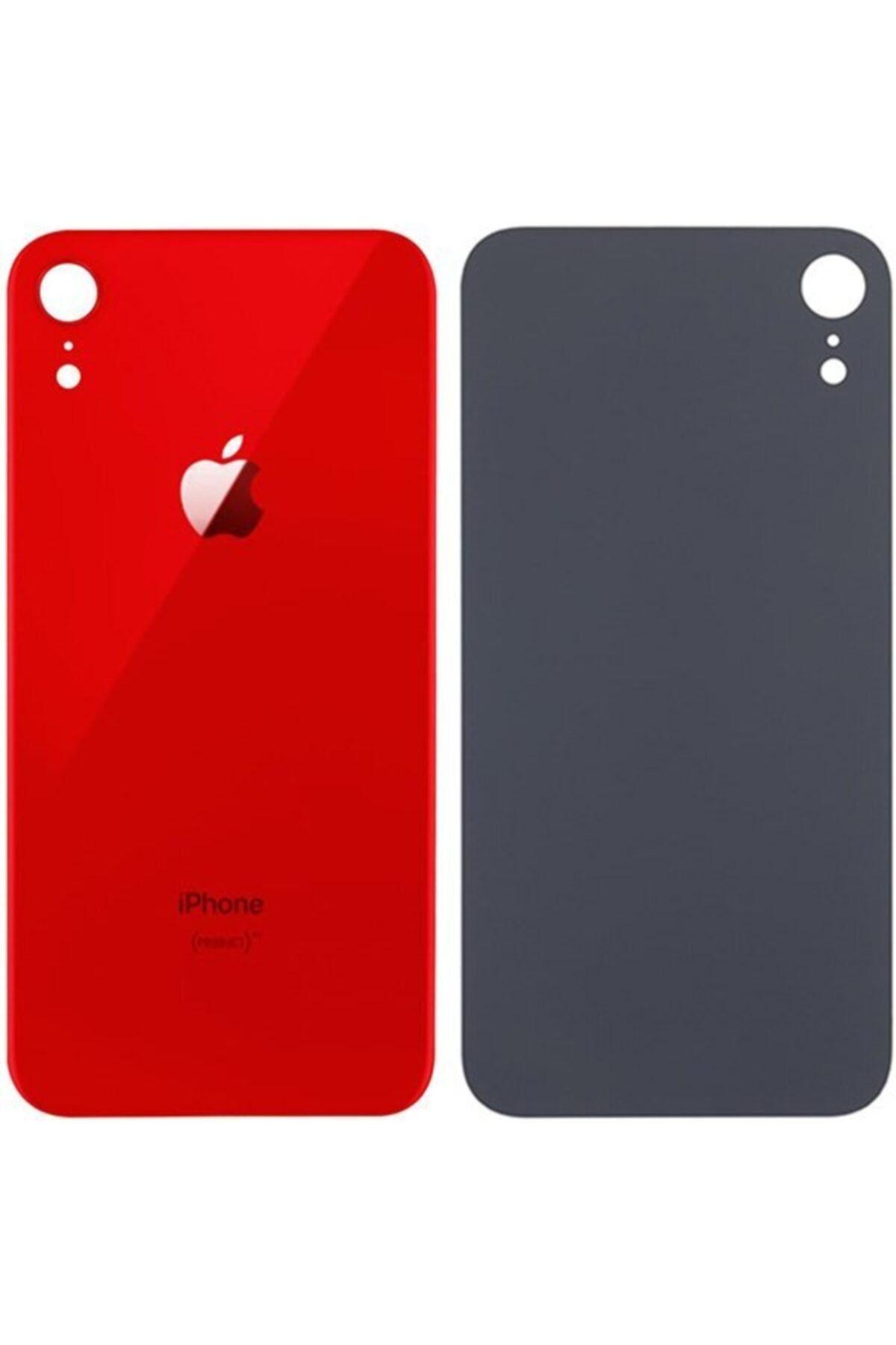 Fulldestek Iphone Xr(a1984,a2105)arka Kapak(kamera Lensi Büyük)- kırmızı