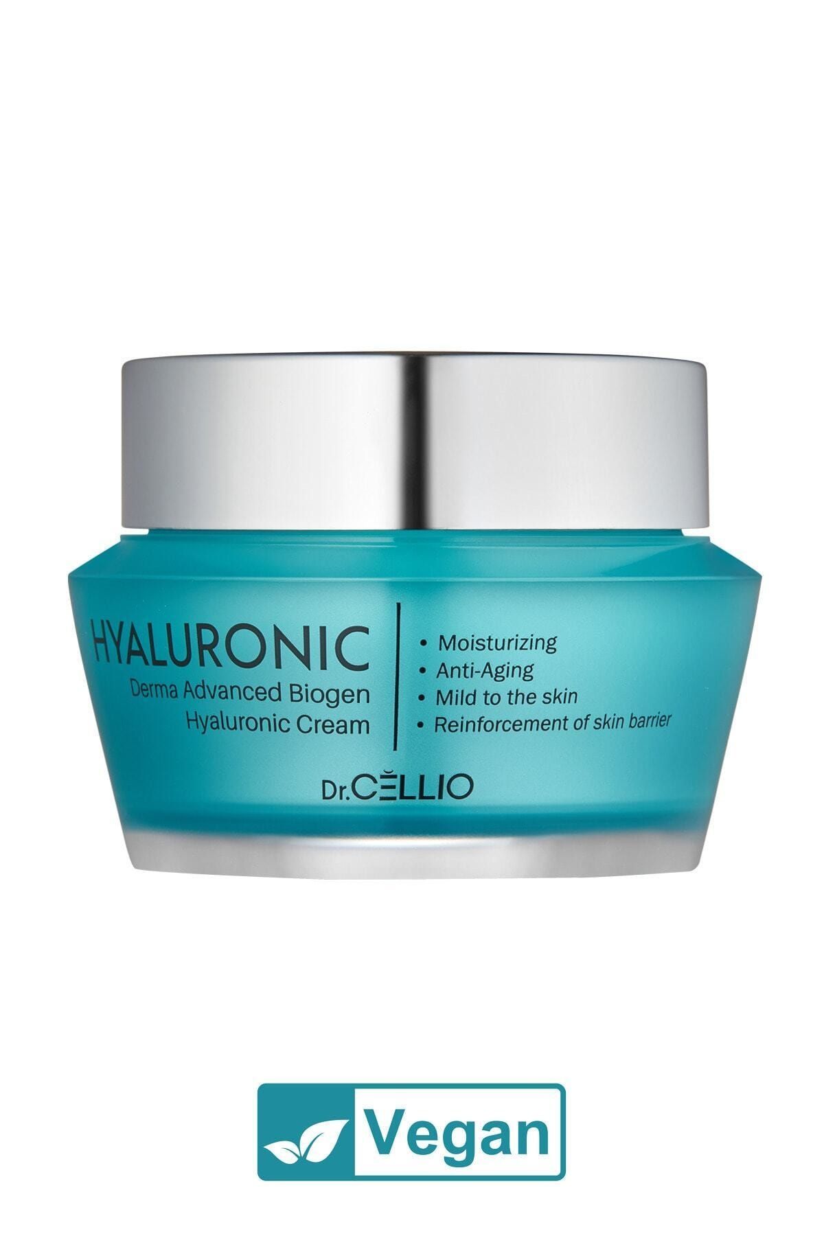 DR. CELLIO 3 Kat Ekstra Nem Cilt Yeniletici Onarıcı Derma Advanced Biogen Hyaluronic Krem