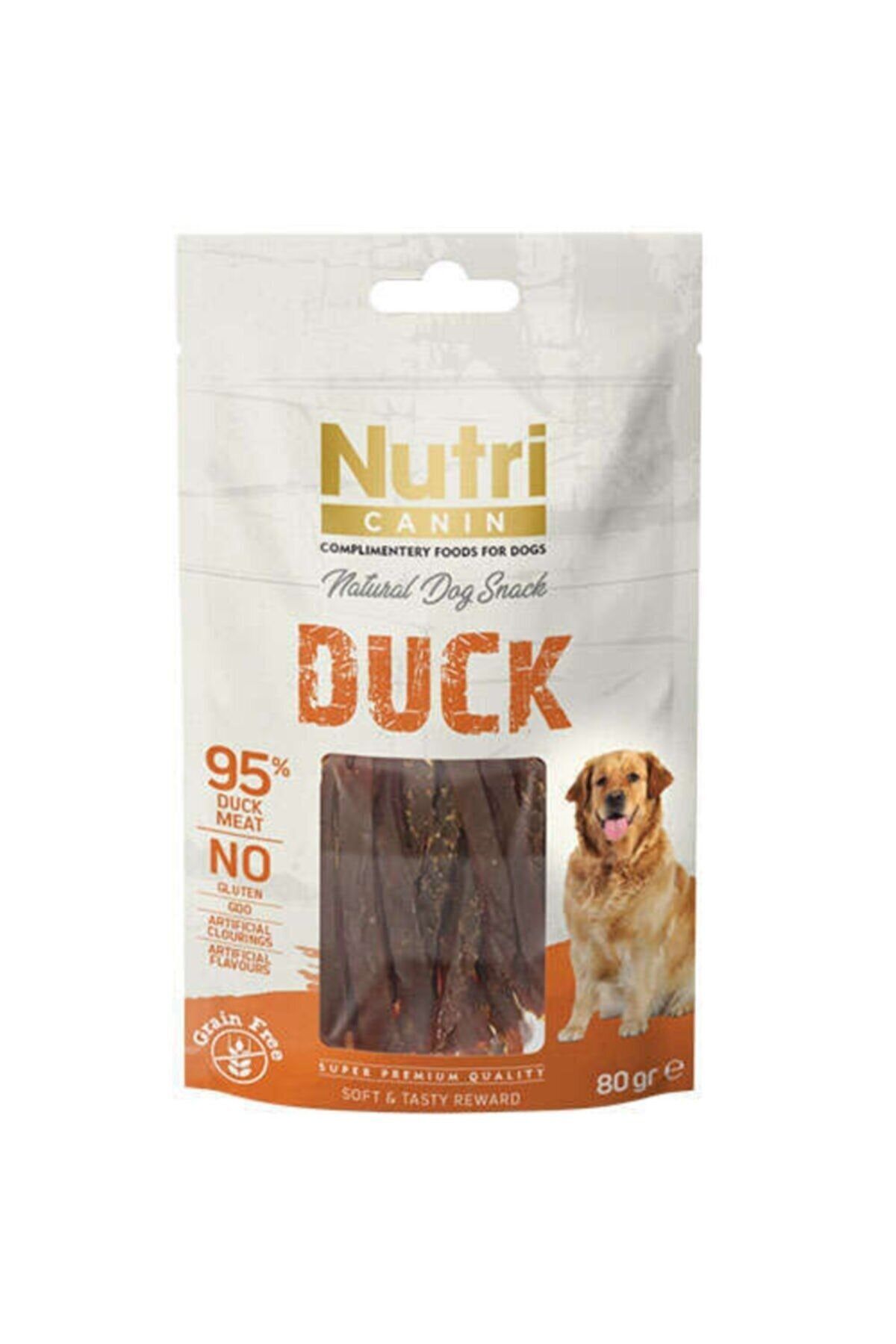 Nutri Canin Tahılsız Natural Dog Snack Duck (ördek ) 80 Gr