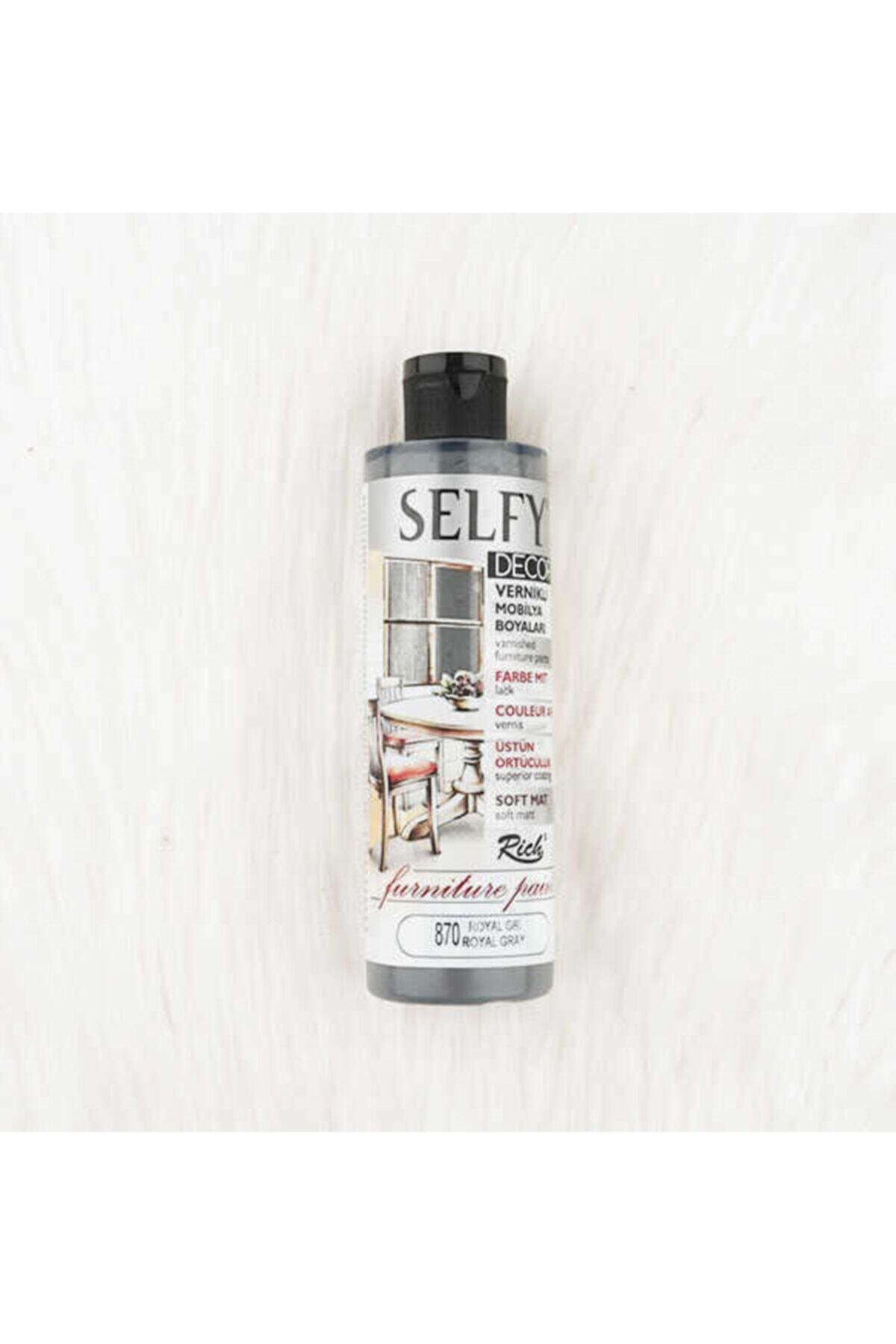 Rich Selfy Decor Vernikli Mobilya Boyası 240 Cc 870