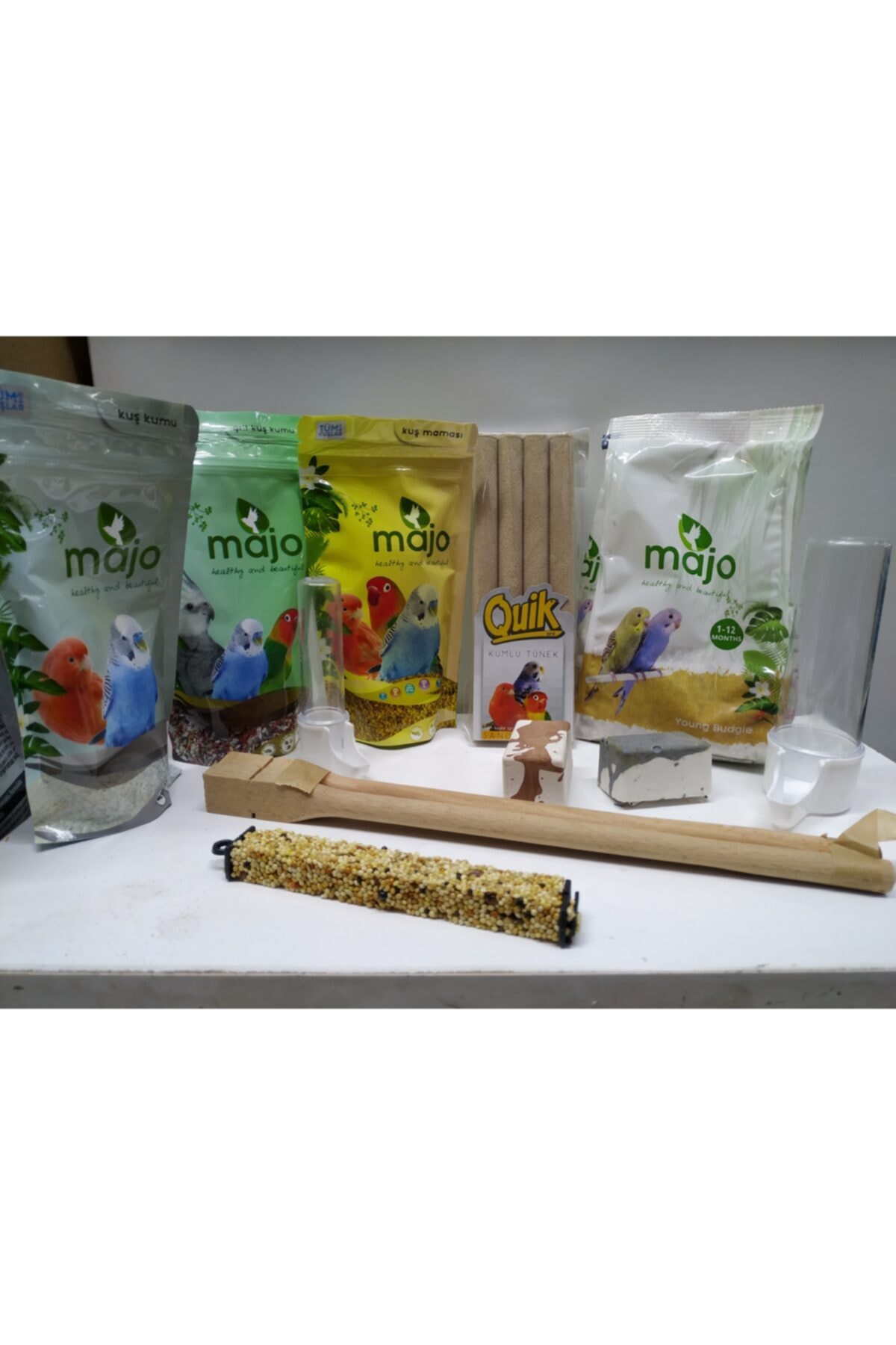 Majo Yavru Muhabbet Kuşu Ihtiyaç Seti