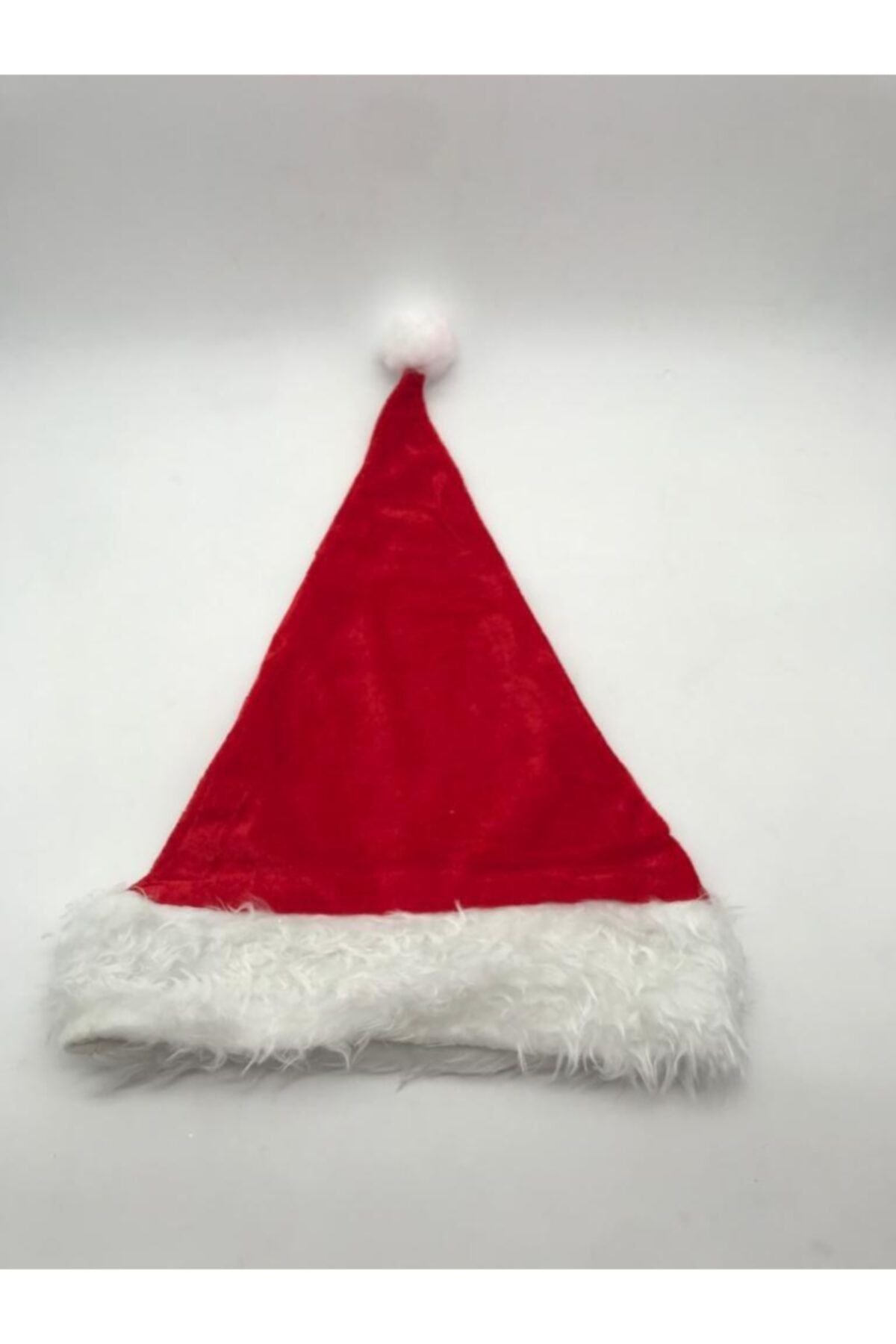 KONFETİ SÜS Yılbaşı Kadife Noel Baba Şapkası