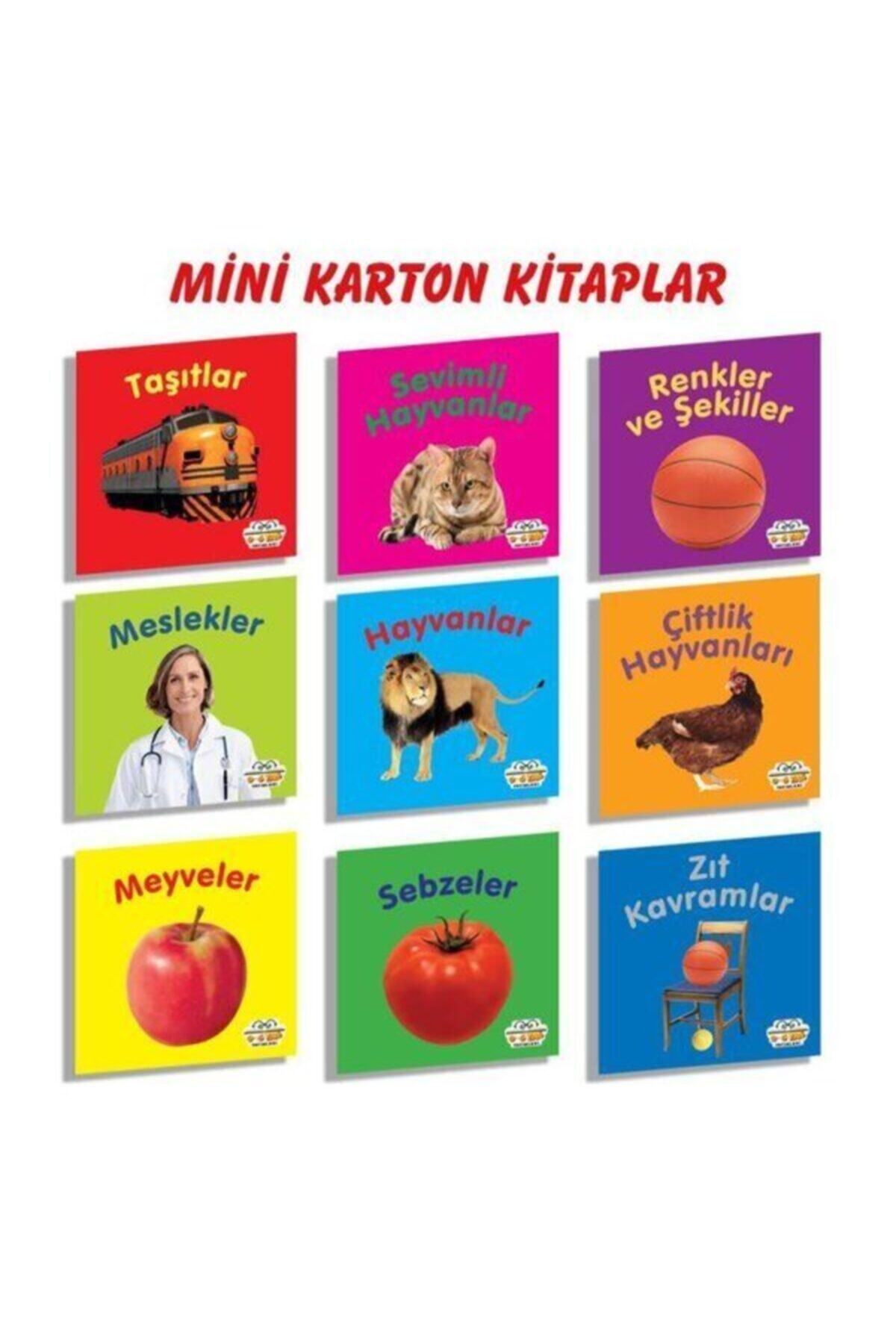 06 Yaş Yayınları Mini Karton Kitaplar Seti - 9 Kitap Takım Kolektif