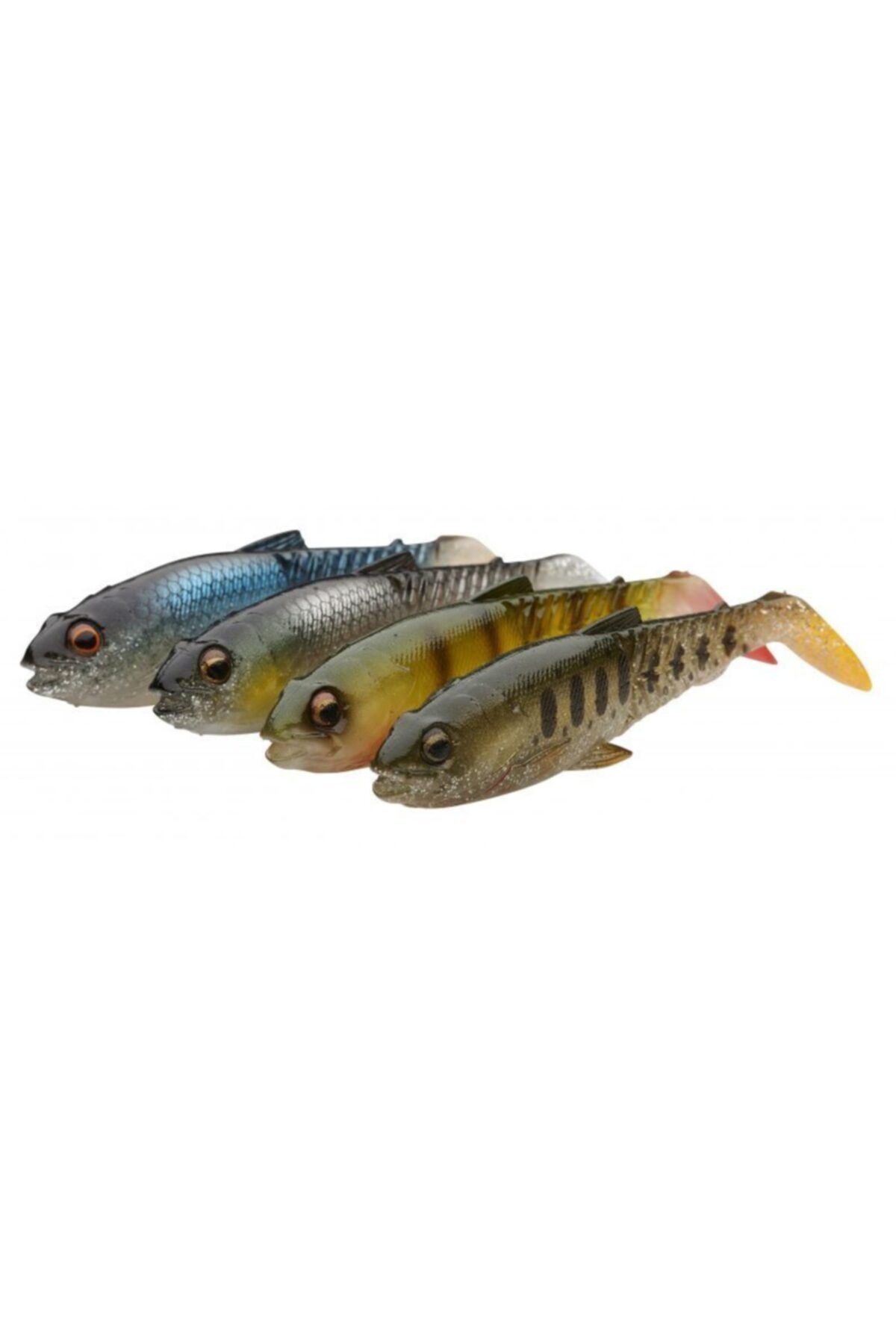 Savage Gear Craft Cannibal Paddletail 6.5 Cm 4 Gr Clear Water Mix 4 Adet