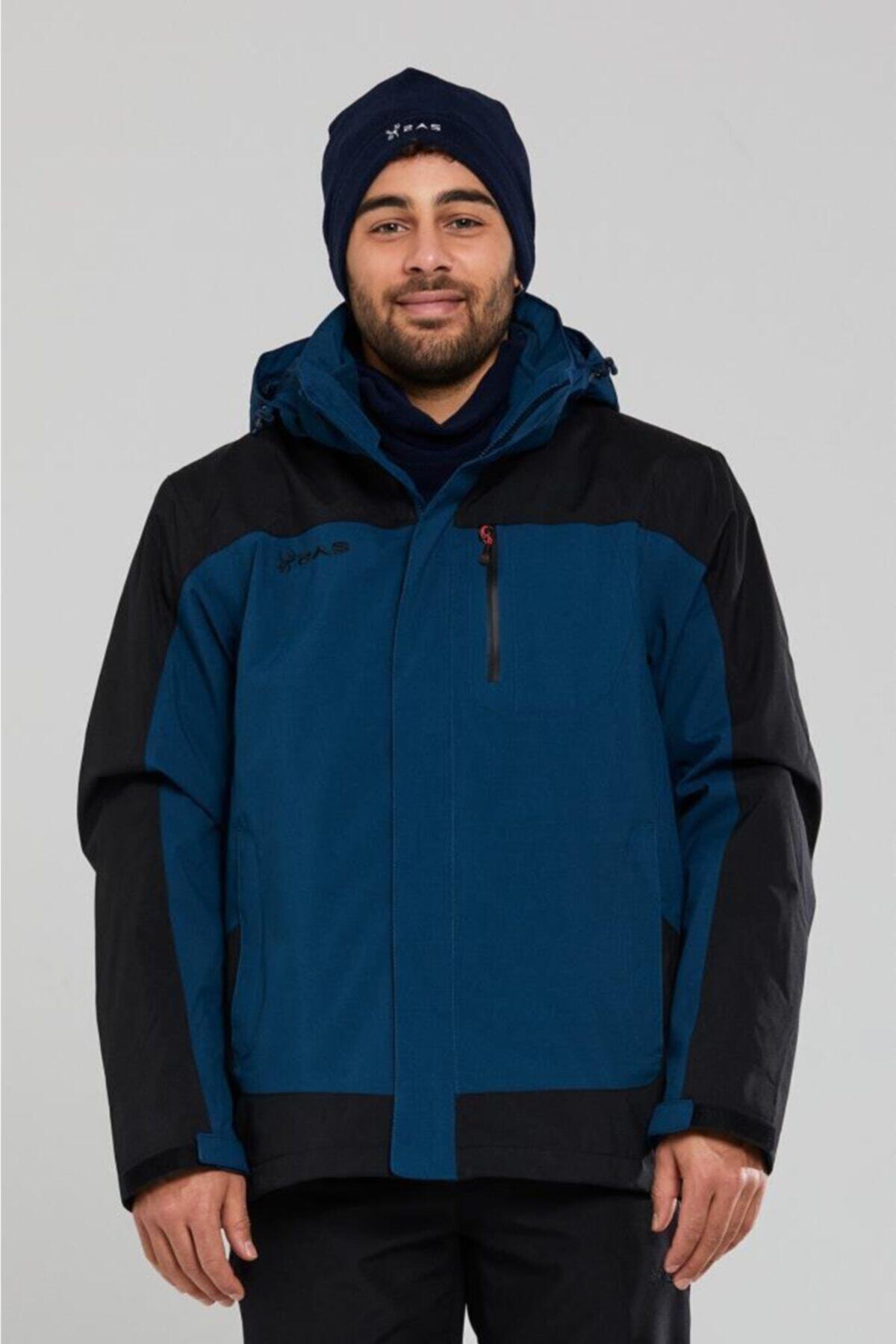 2AS Elbruz 3in1 Lacivert Erkek Montu
