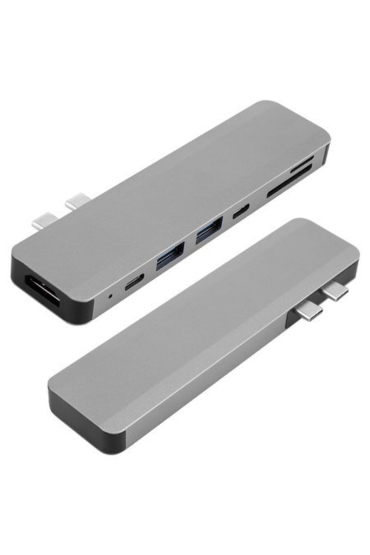 Sarftech 7in1 Usb C Hub Usb 3.0 - Hdmı 4k Adaptörü Ile Vga Sd Tf Kart Okuyucu Macbook Çevirici Adaptör
