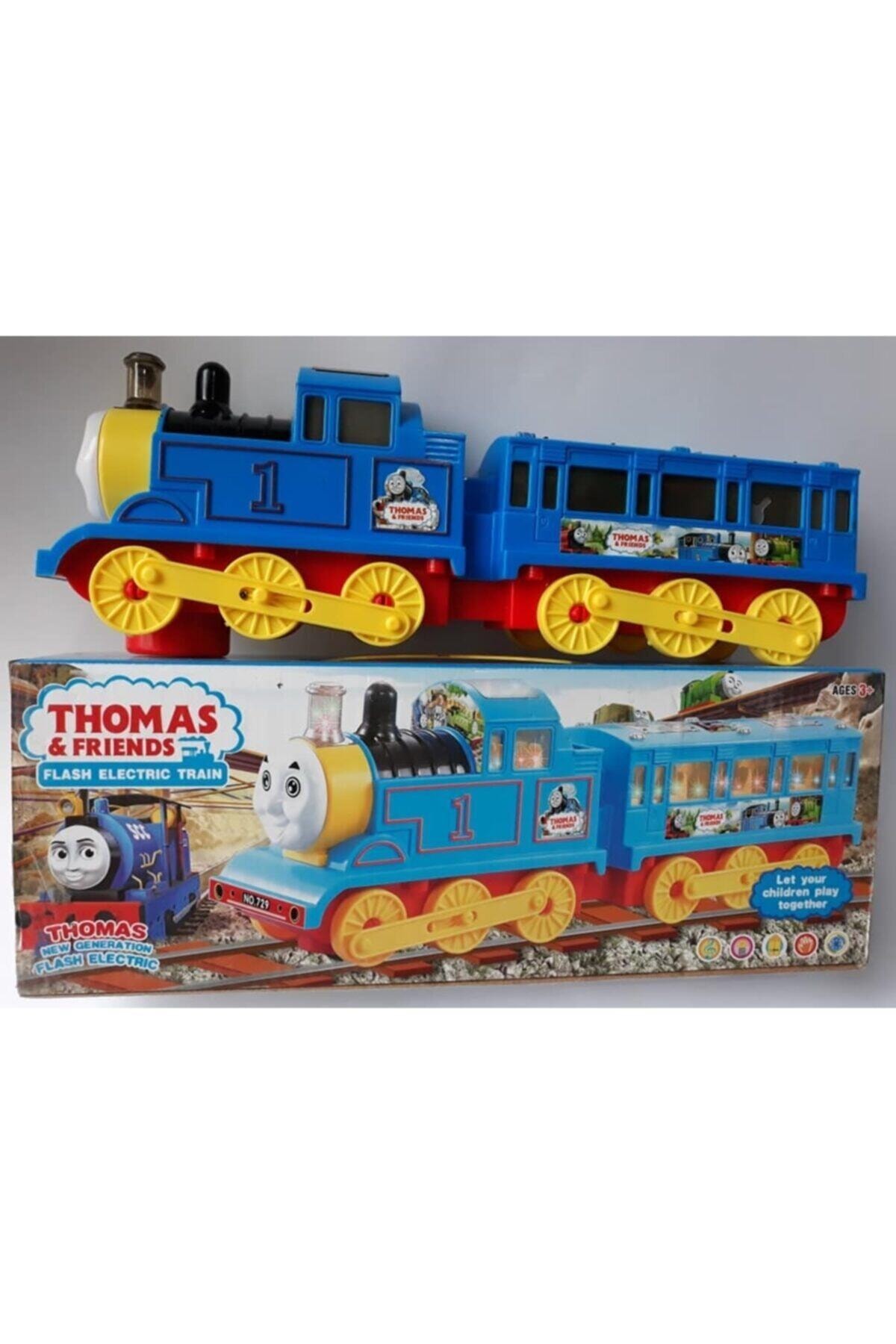 ABS Thomas Frıends Tren Işık Ses 32cm Hareketli Oyuncak Lokomotif