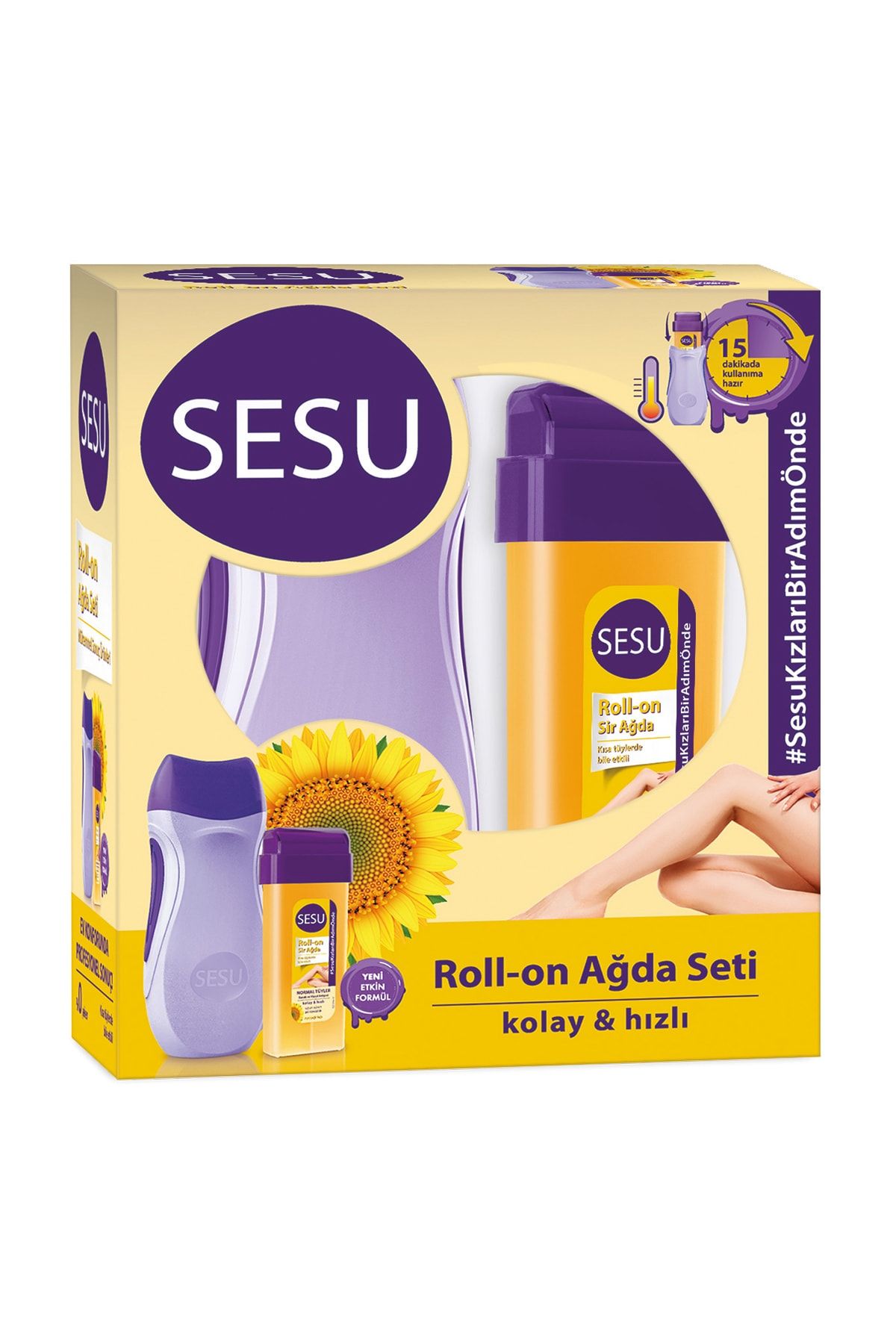 Sesu Roll-on Kolay Ağda Set