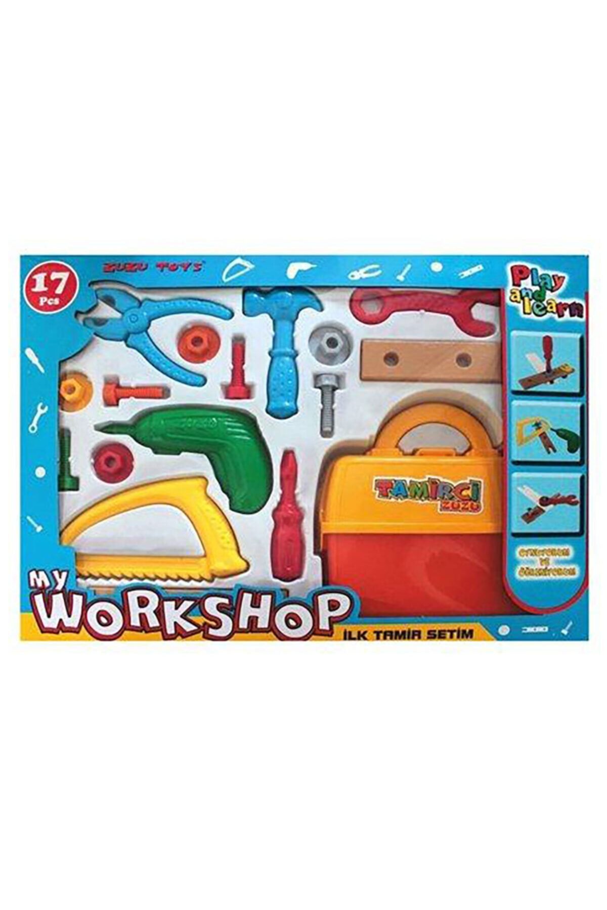 Zuzu Toys Çantalı Tamirci Seti 3+ Yaş