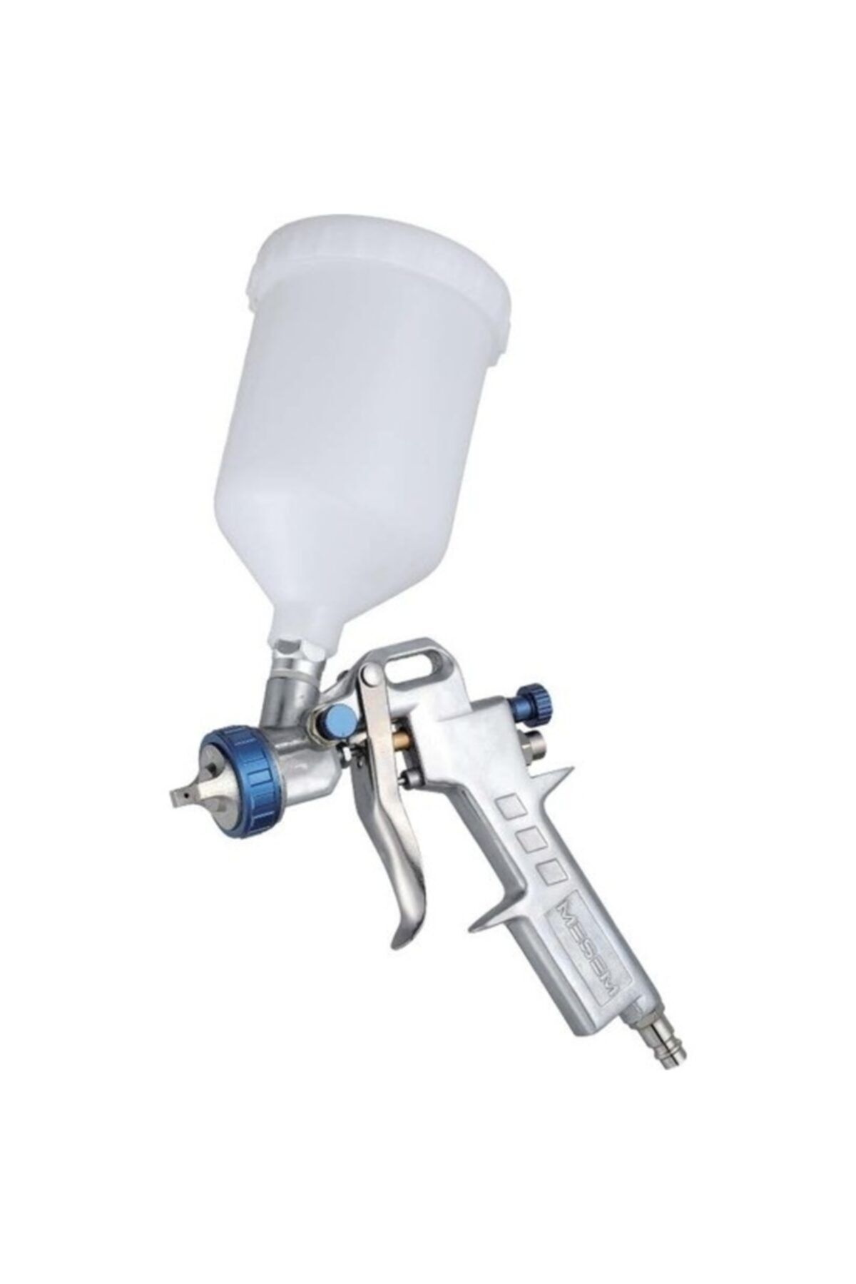 Meşem S-990 Havalı Üstten Depolu Boya Fıskiyesi Aparatı Boya Tabancası 1.3mm