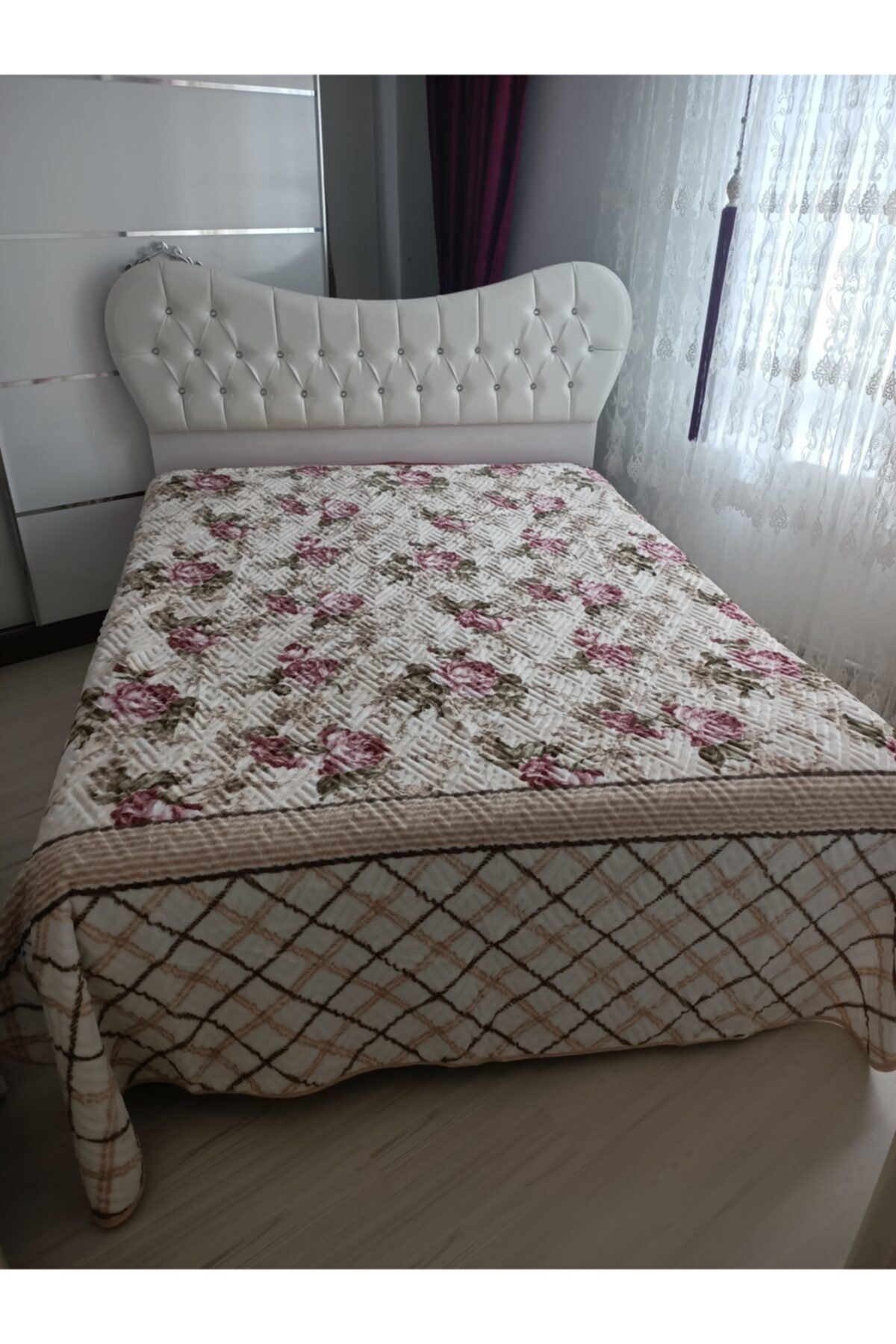 AKSU Çift Kişilik Kabartmalı Battaniye