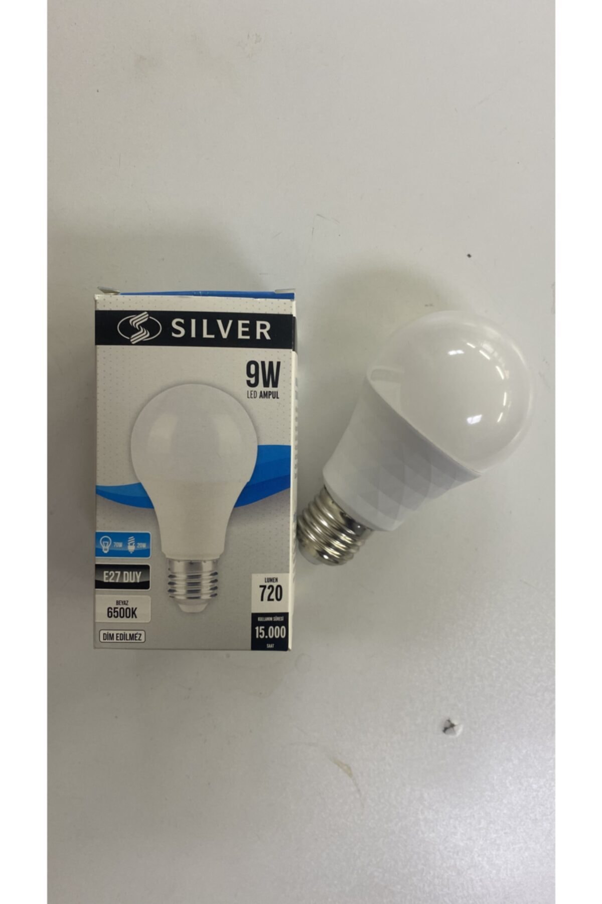 Silver 9 W Led Ampül