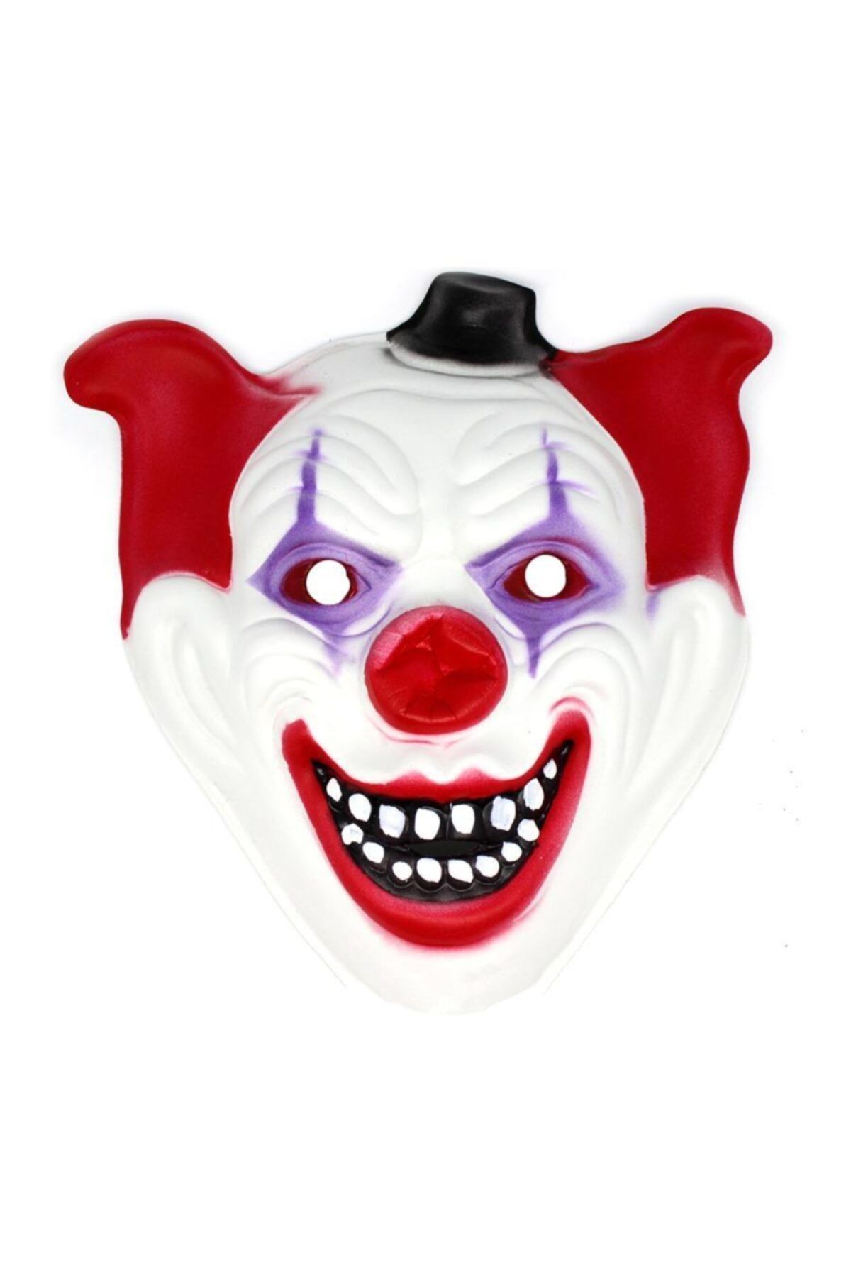 Samur Tam Yüz Korkunç Palyaço Maskesi Joker Maskesi