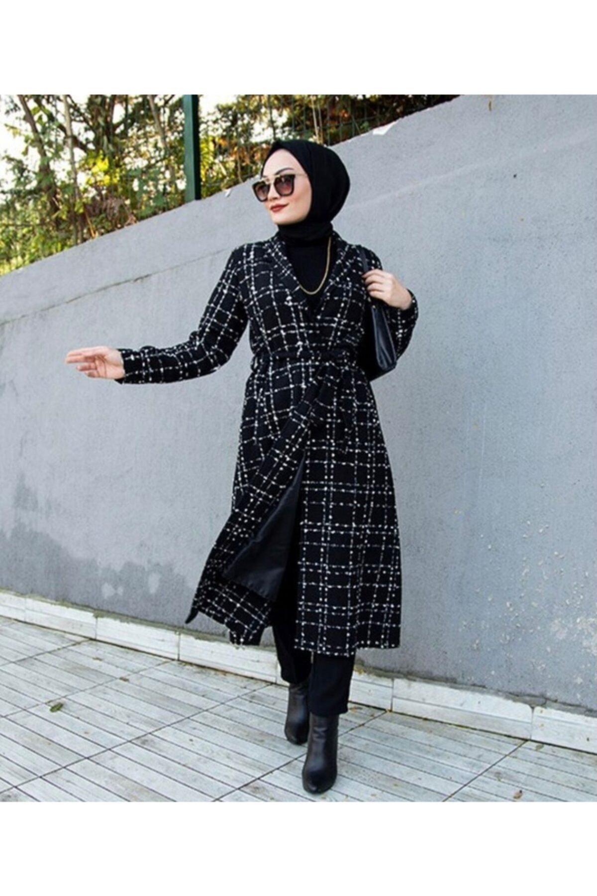 Pamuk Butik Kadın Tüvit Blazer Kap