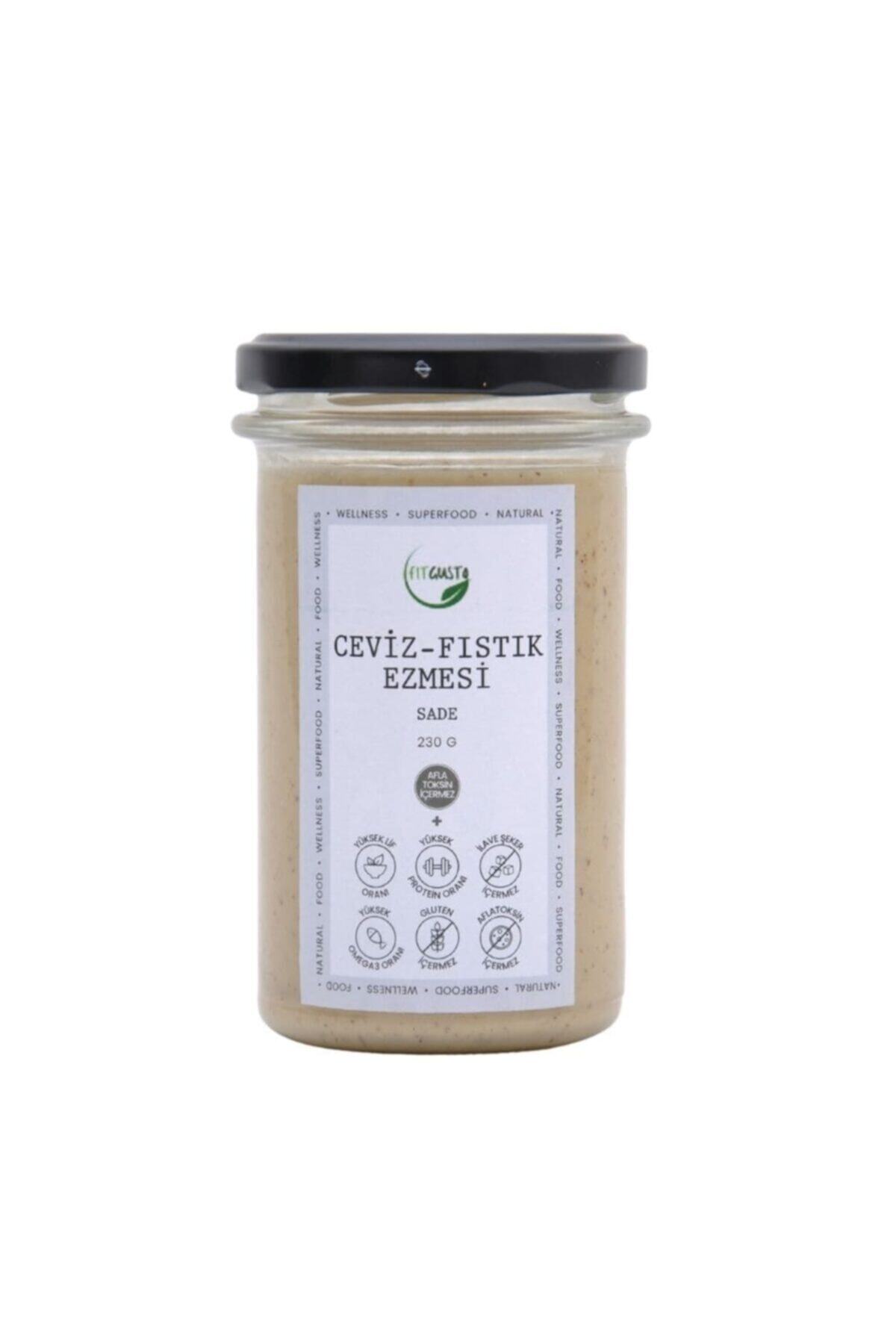 Fitgusto Fıtgusto Ceviz-fıstık Ezmesi Sade 230 gr