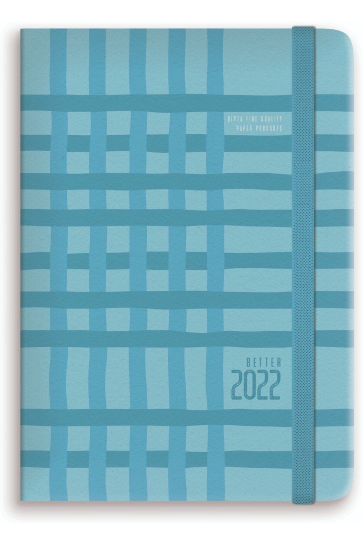 Gıpta 2022 Better-d Turkuaz Sert Kapak Ajanda Gizli Spiralli 17x24 209-byk