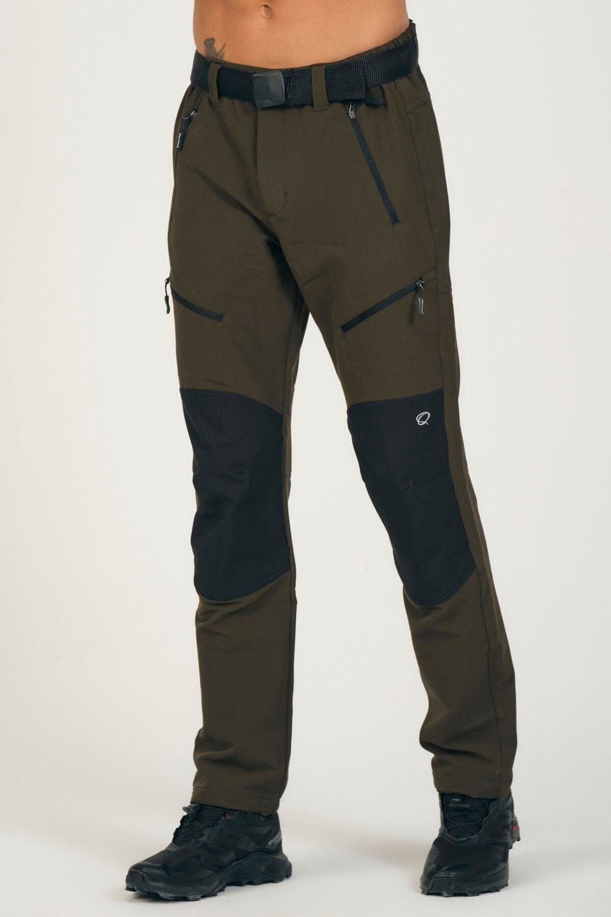 Q Steinbock Erkek Haki Poseidon Parçalı Outdoor Pantolon