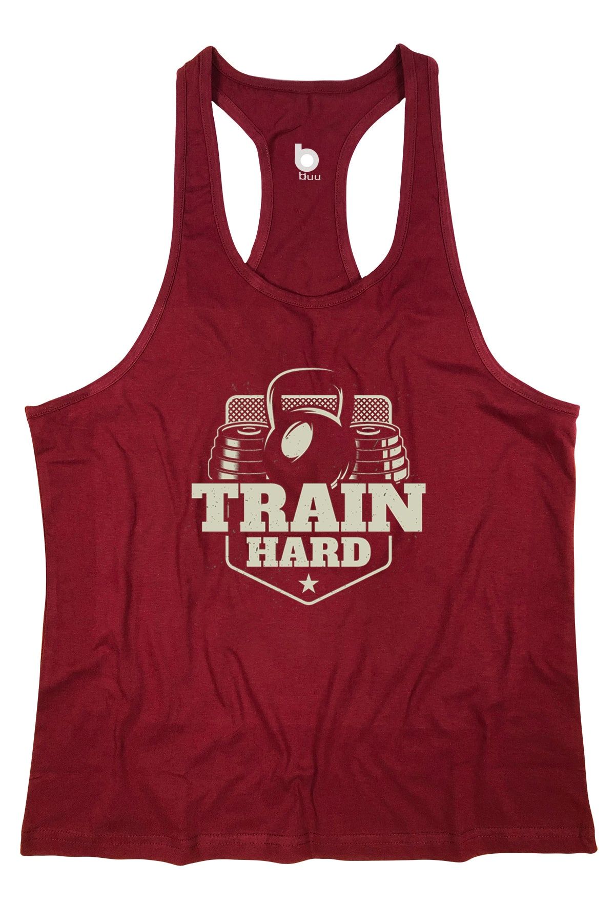 BLUU Trainhard Fitness Gym Tank Top Sporcu Atleti