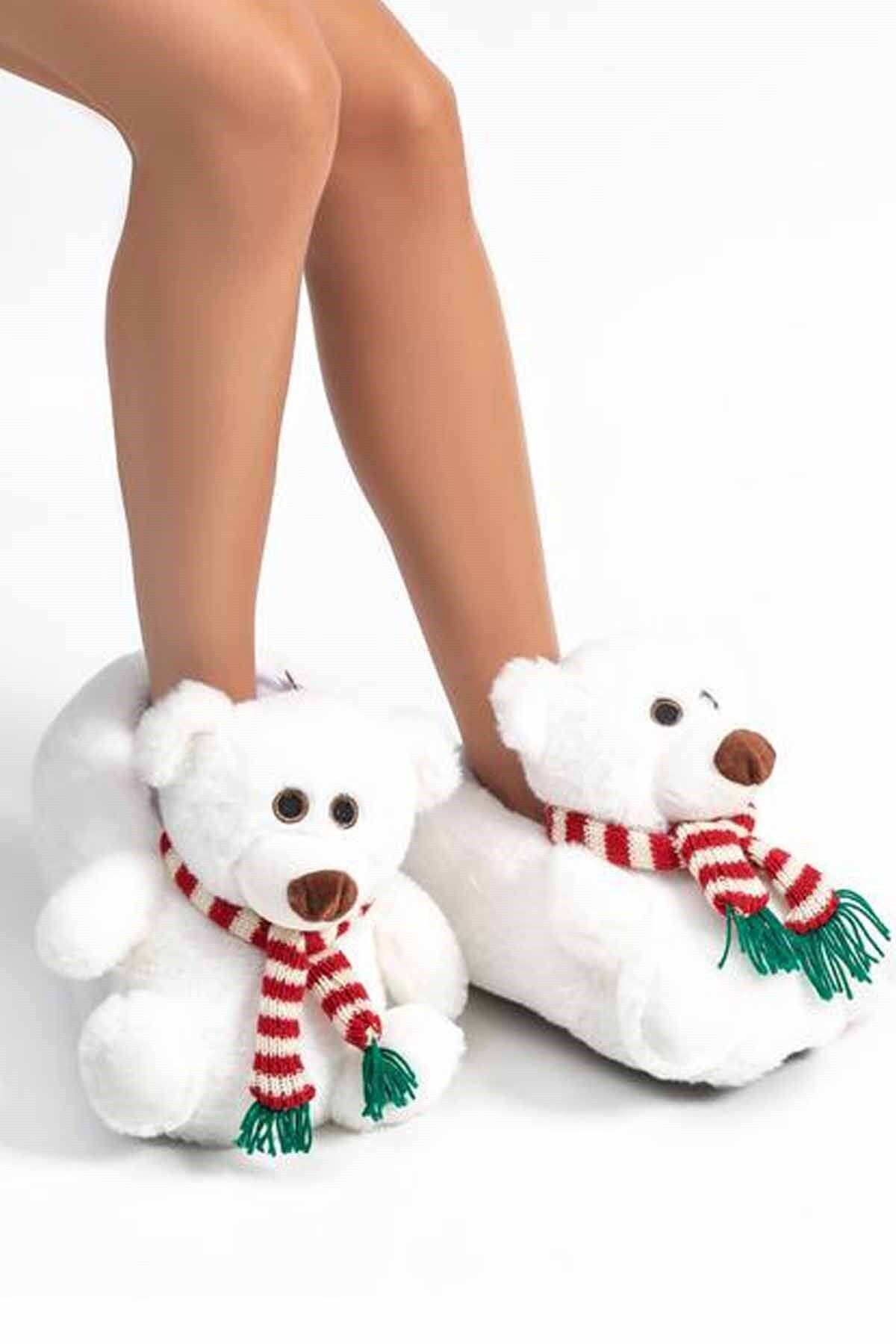 Twigy Kutup Kadın Panduf Ayakkabı Yy0292beyaz