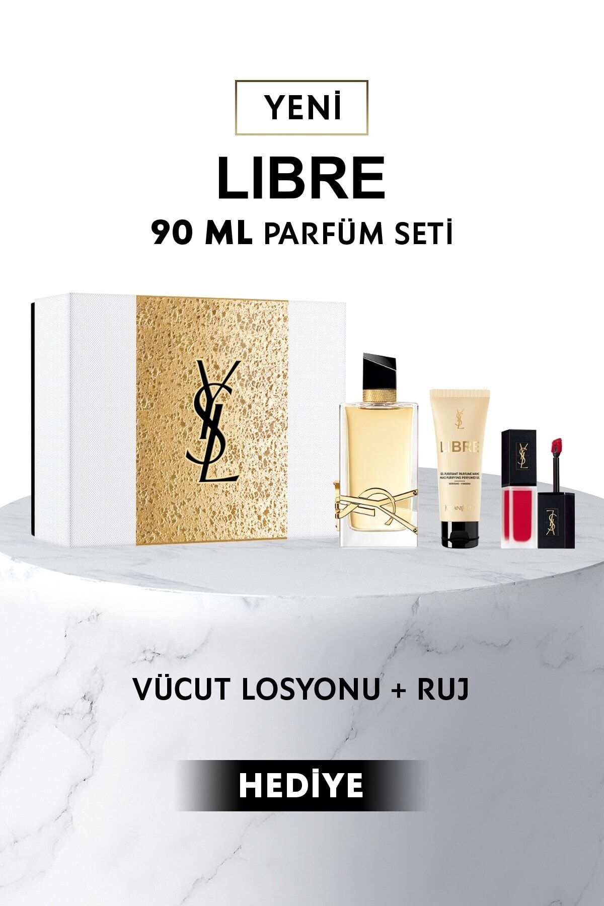 Yves Saint Laurent Libre Edp Kadin Parfüm Seti 90 Ml 3614273610230