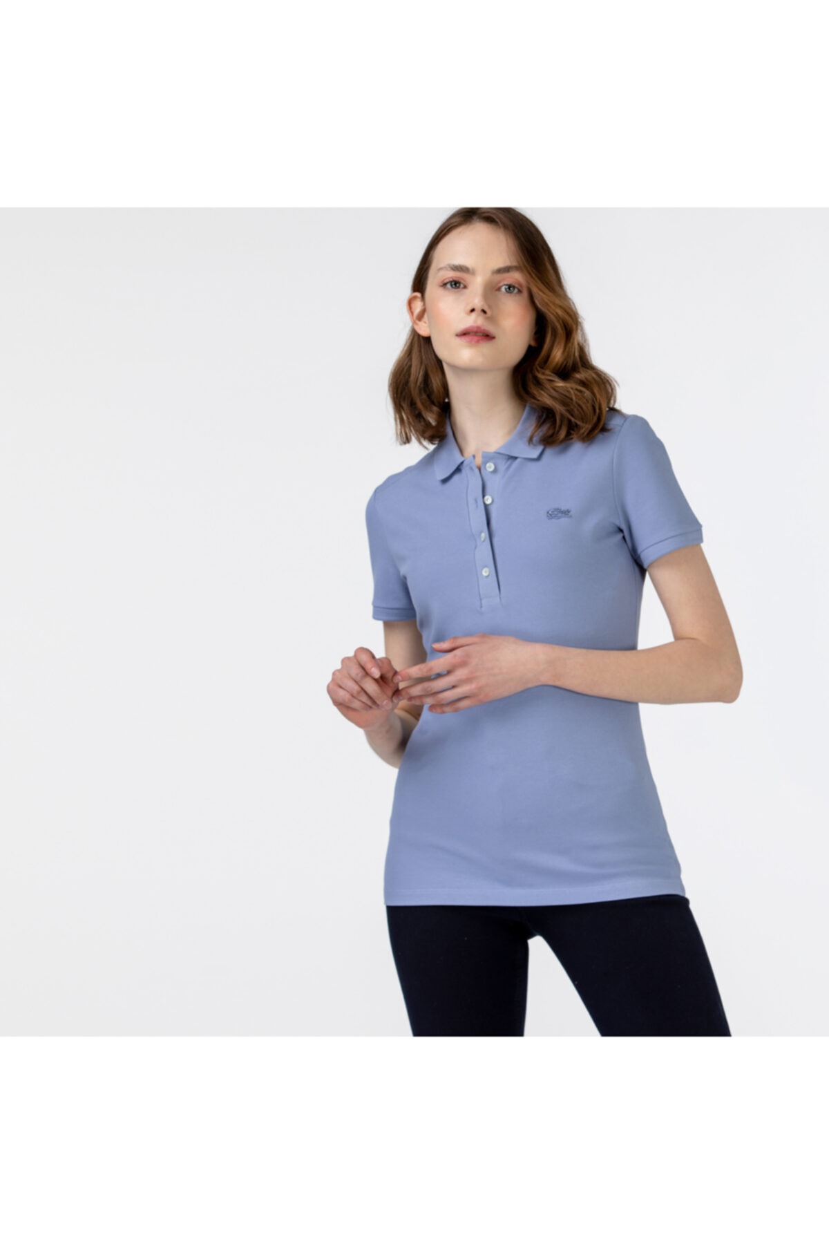 Lacoste Kadın Mavi Polo