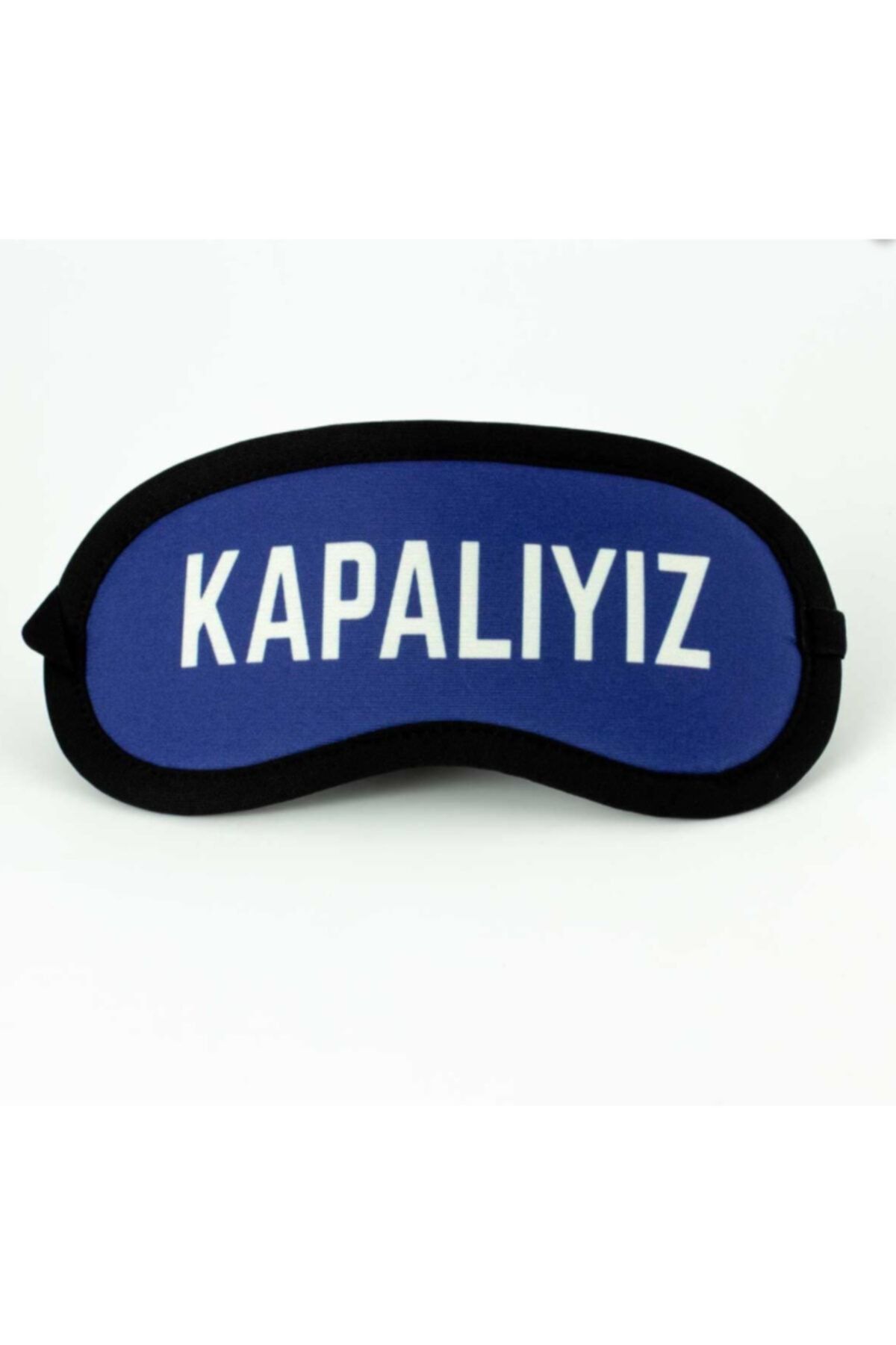 Zemes Design Kapalıyız Baskılı Uyku Bandı Göz Bandı